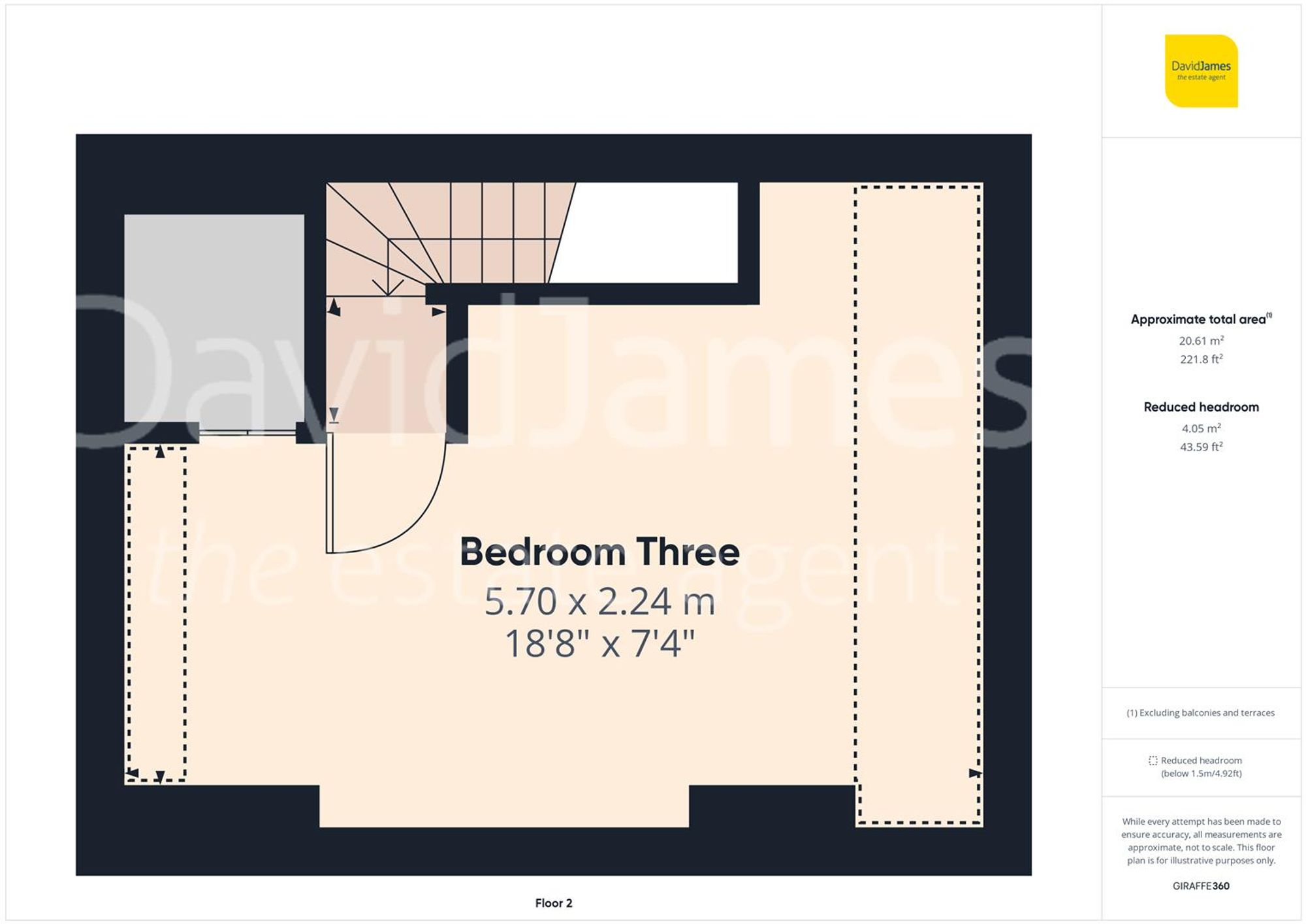 Floorplan for Chaworth Road, Colwick, Nottingham