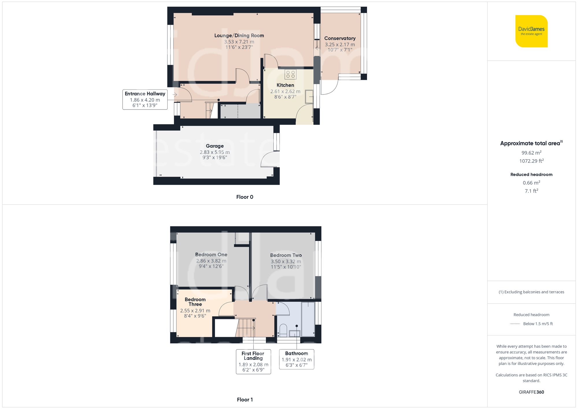 Floorplan for Mays Avenue, Carlton, Nottingham