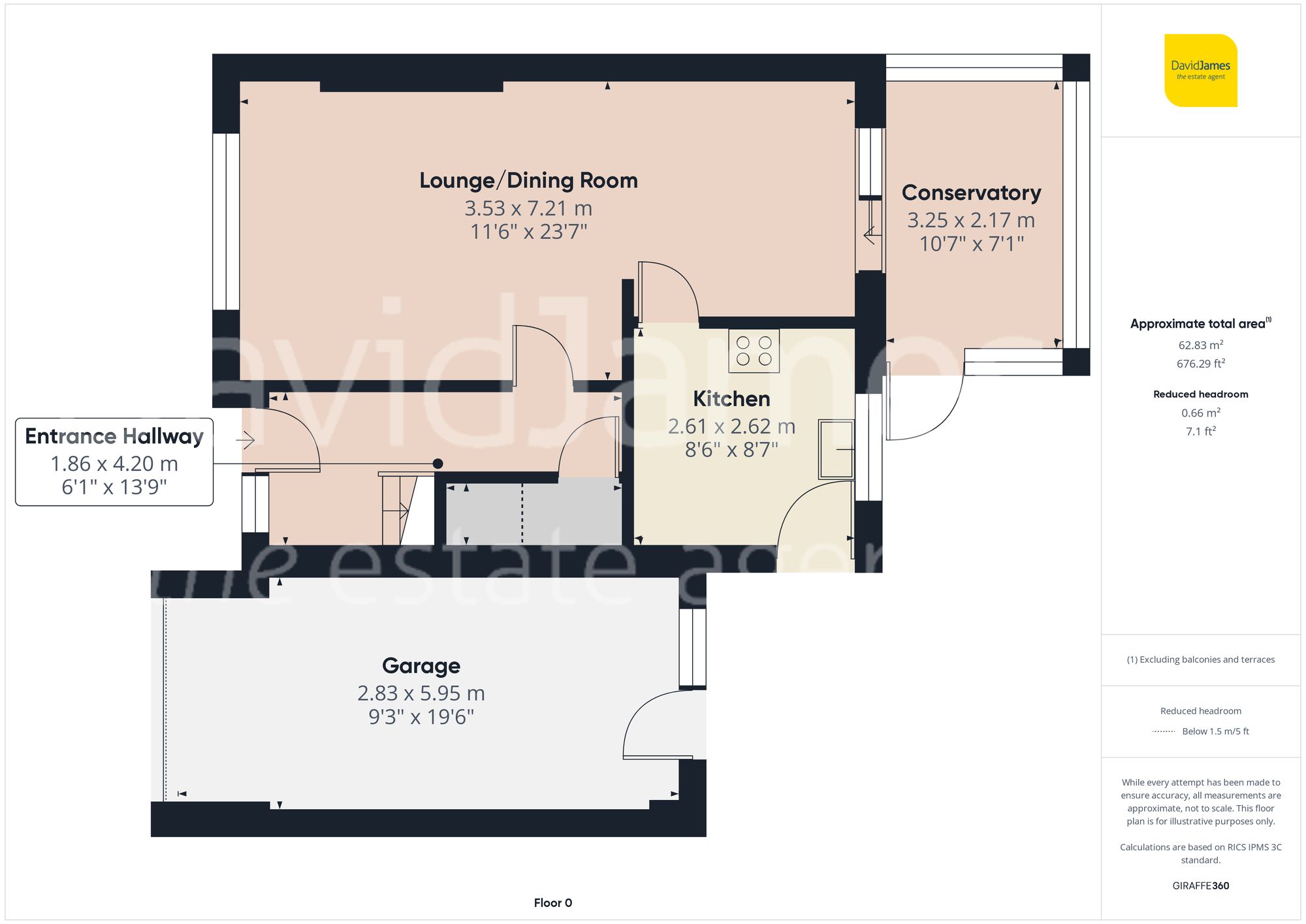 Floorplan for Mays Avenue, Carlton, Nottingham