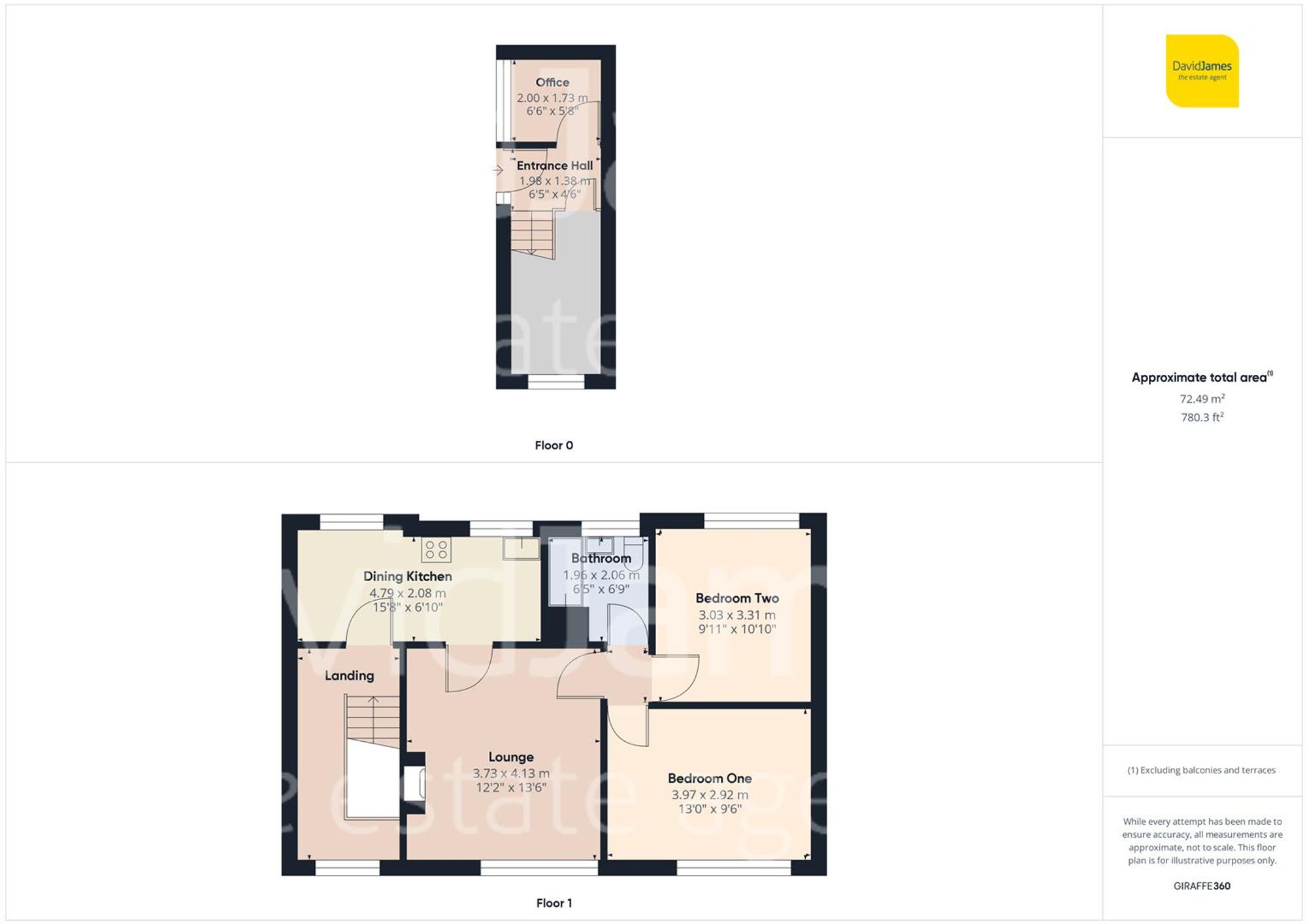 Floorplan for Westdale Court, Carlton, Nottingham