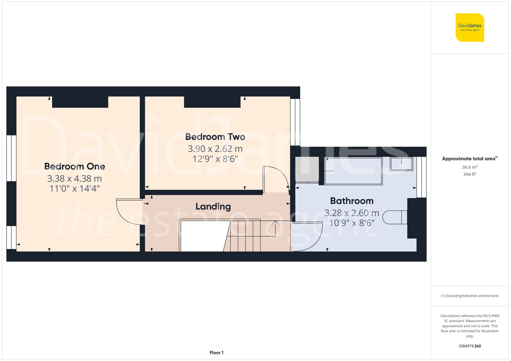Floorplan for Leslie Road, Forest Fields, Nottingham