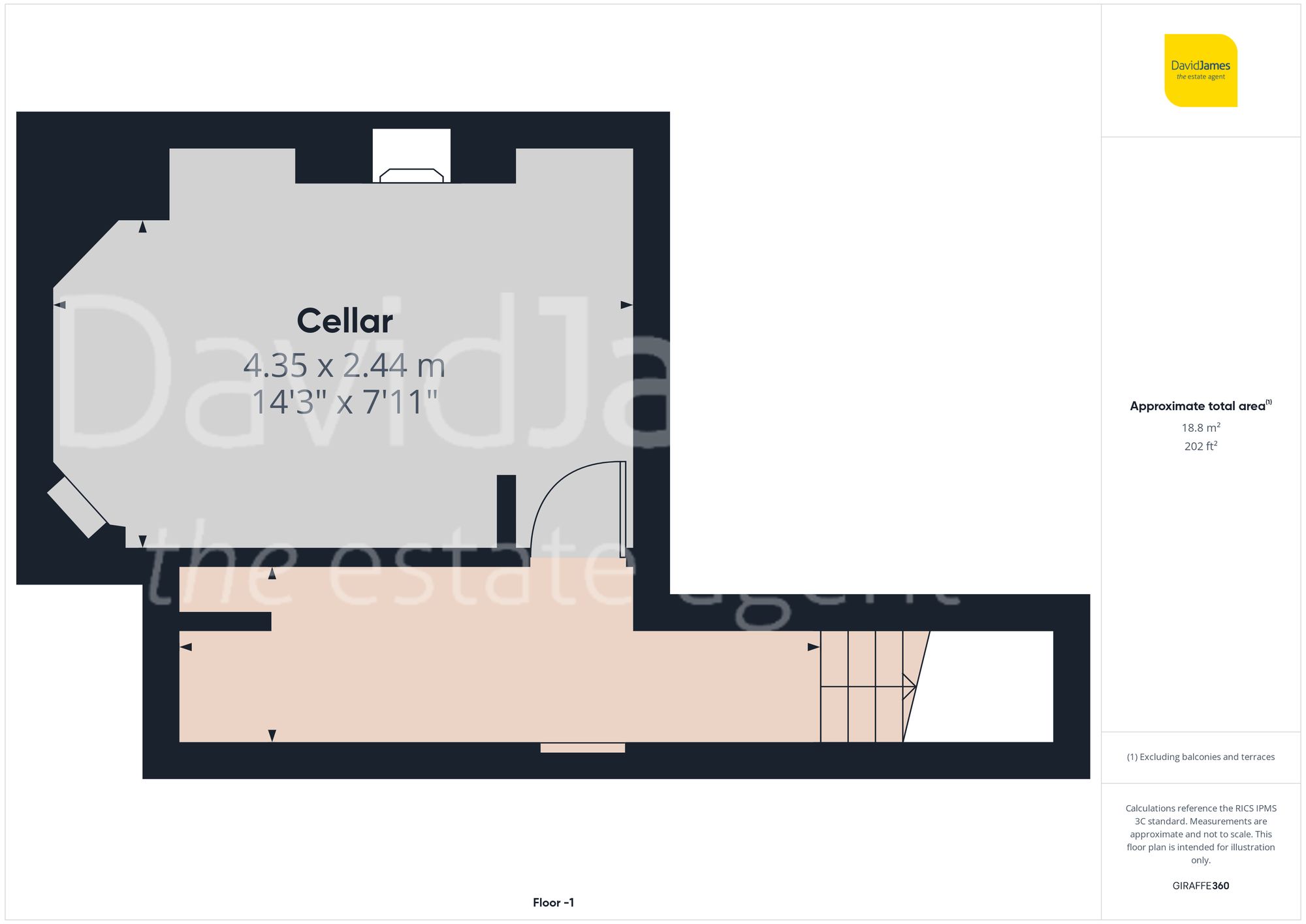 Floorplan for Leslie Road, Forest Fields, Nottingham