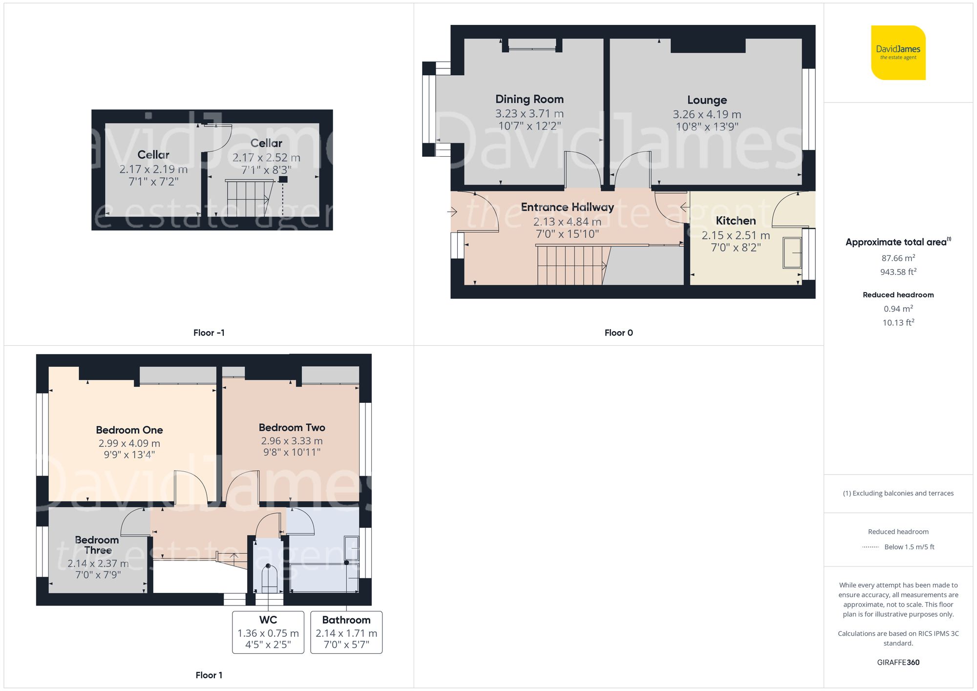 Floorplan for Compton Road, Sherwood, Nottingham