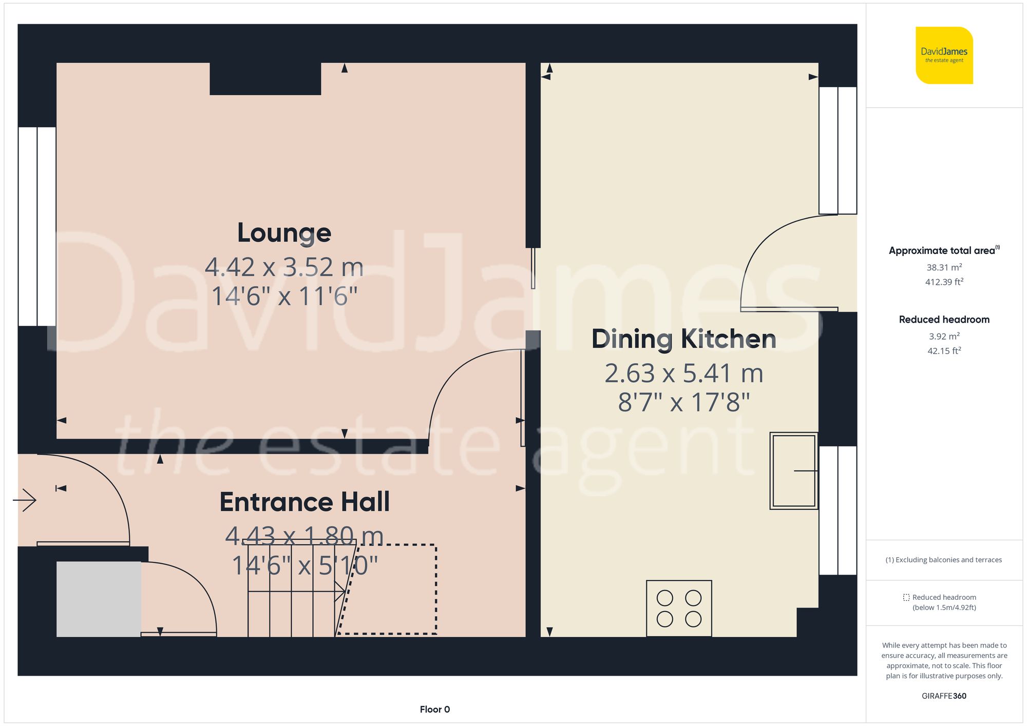 Floorplan for Ridgeway Walk, Top Valley, Nottingham