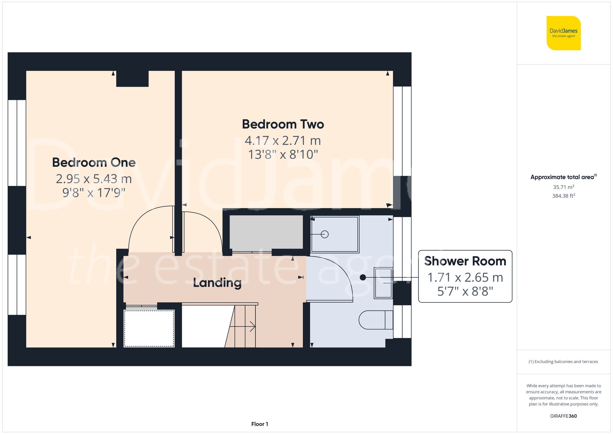 Floorplan for Ridgeway Walk, Top Valley, Nottingham