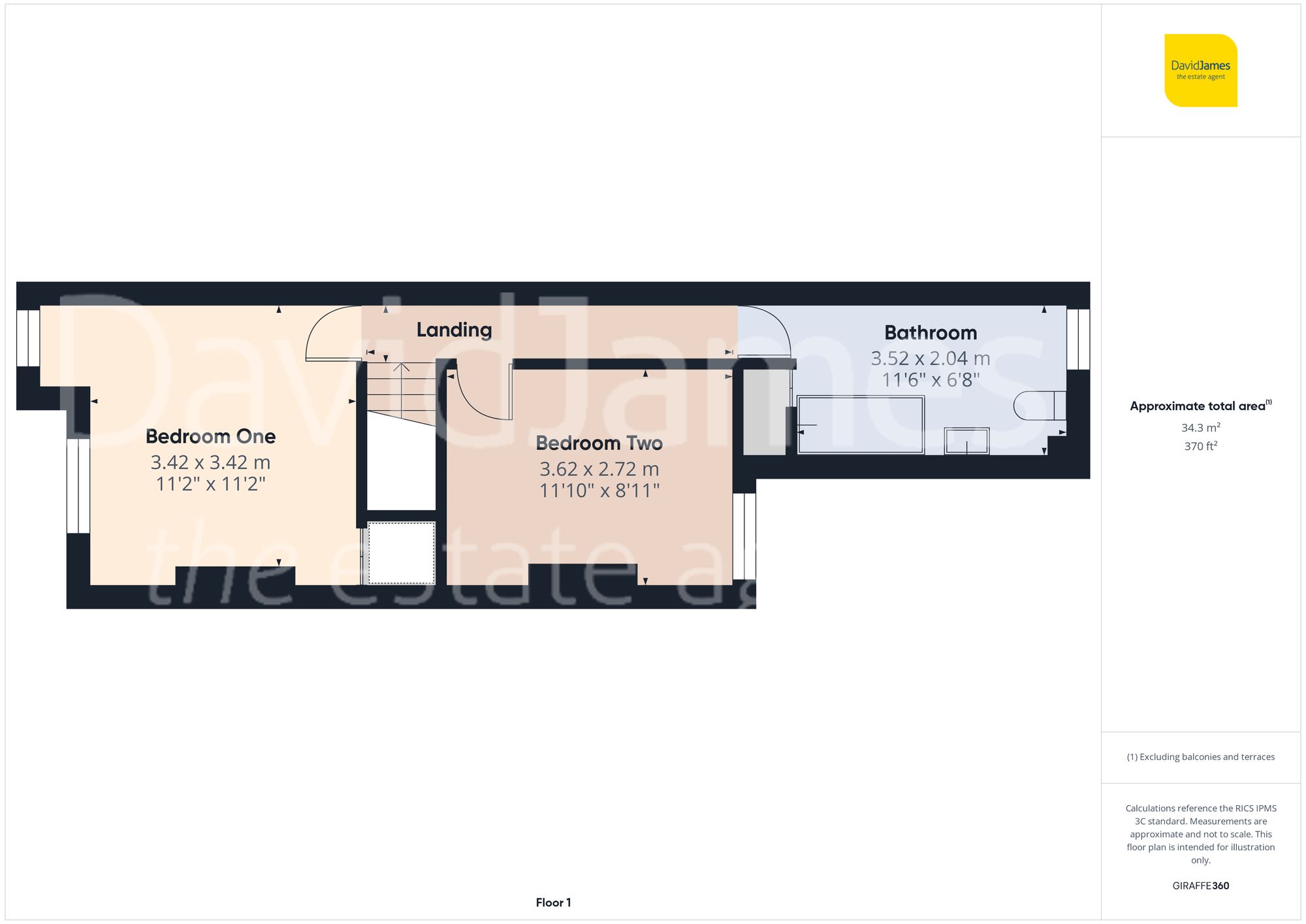 Floorplan for Cornhill Road, Carlton, Nottingham