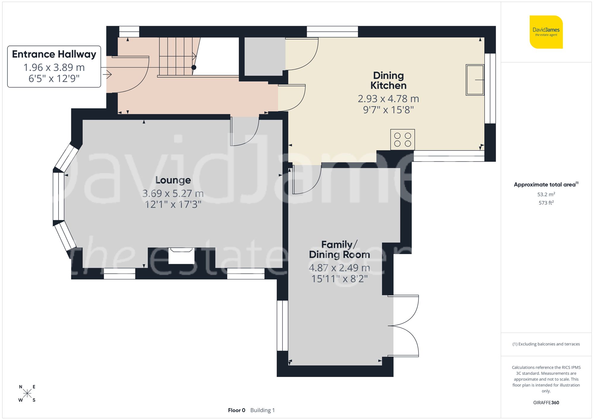 Floorplan for Coronation Road, Mapperley, Nottingham