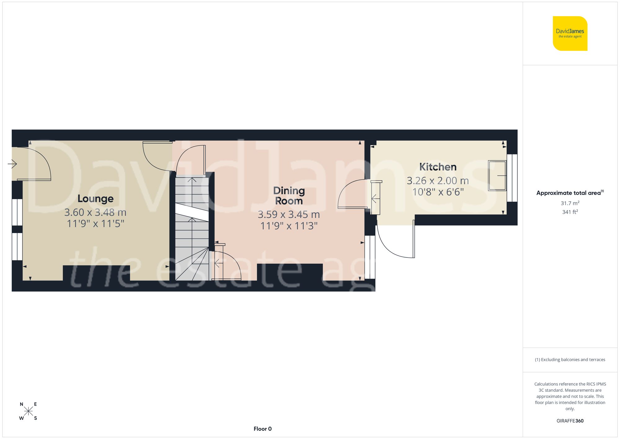 Floorplan for Woodborough Road, Mapperley, Nottingham