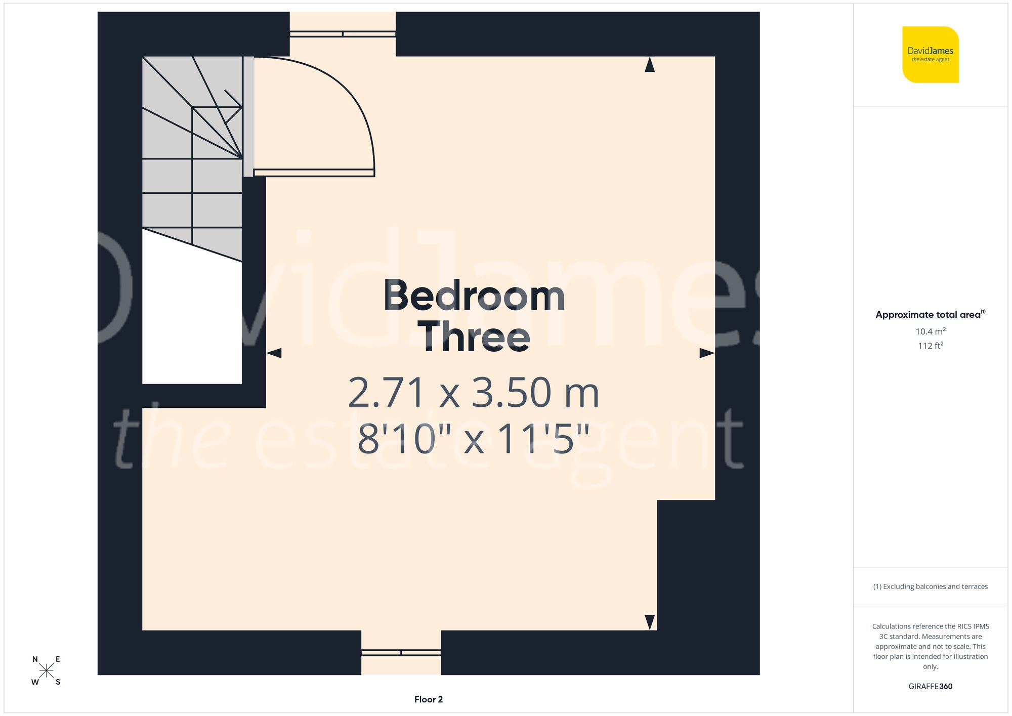 Floorplan for Woodborough Road, Mapperley, Nottingham