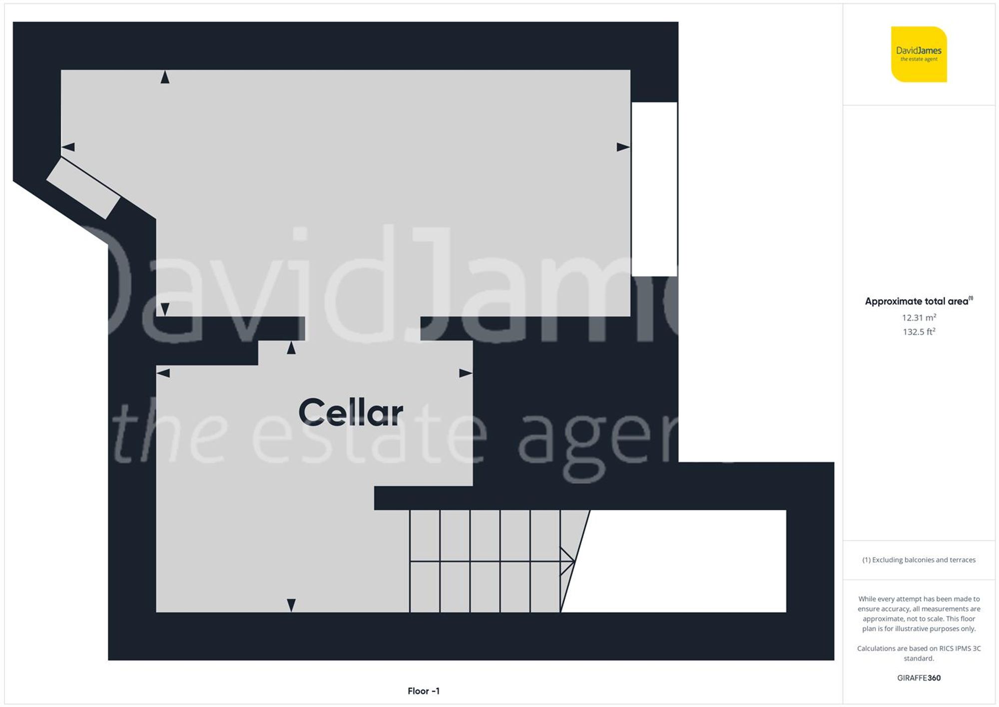 Floorplan for Cowper Road, Woodthorpe, Nottingham