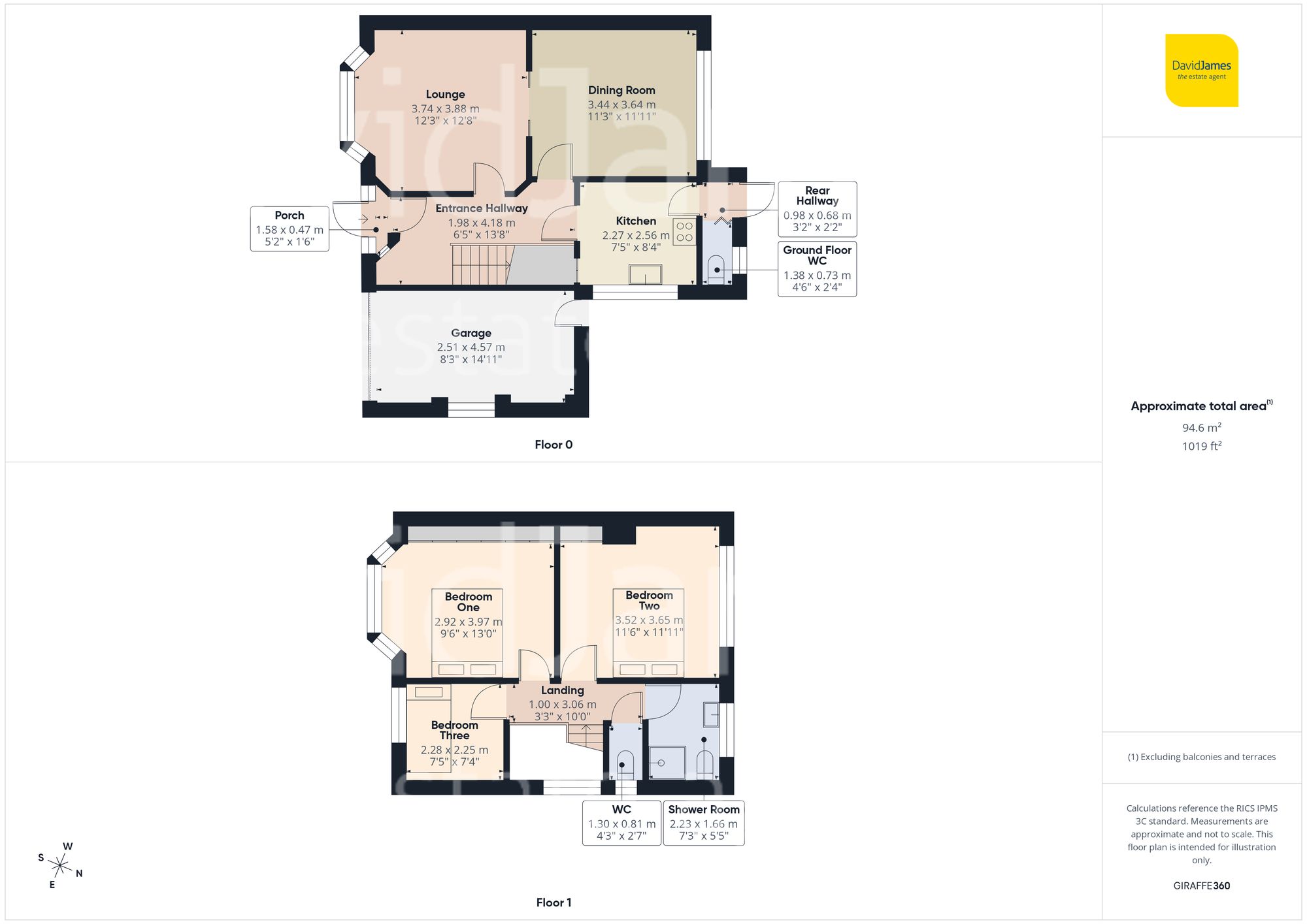 Floorplan for Greenwood Road, Nottingham
