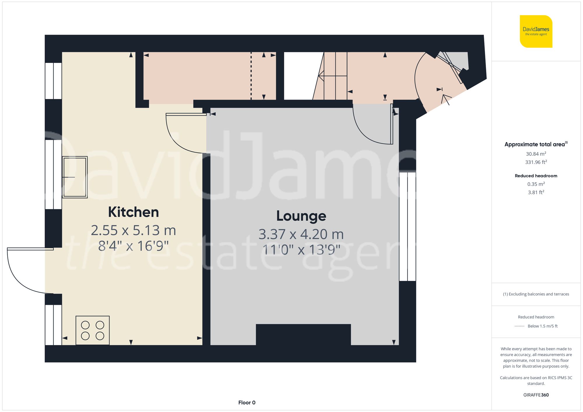 Floorplan for Linton Rise, Nottingham