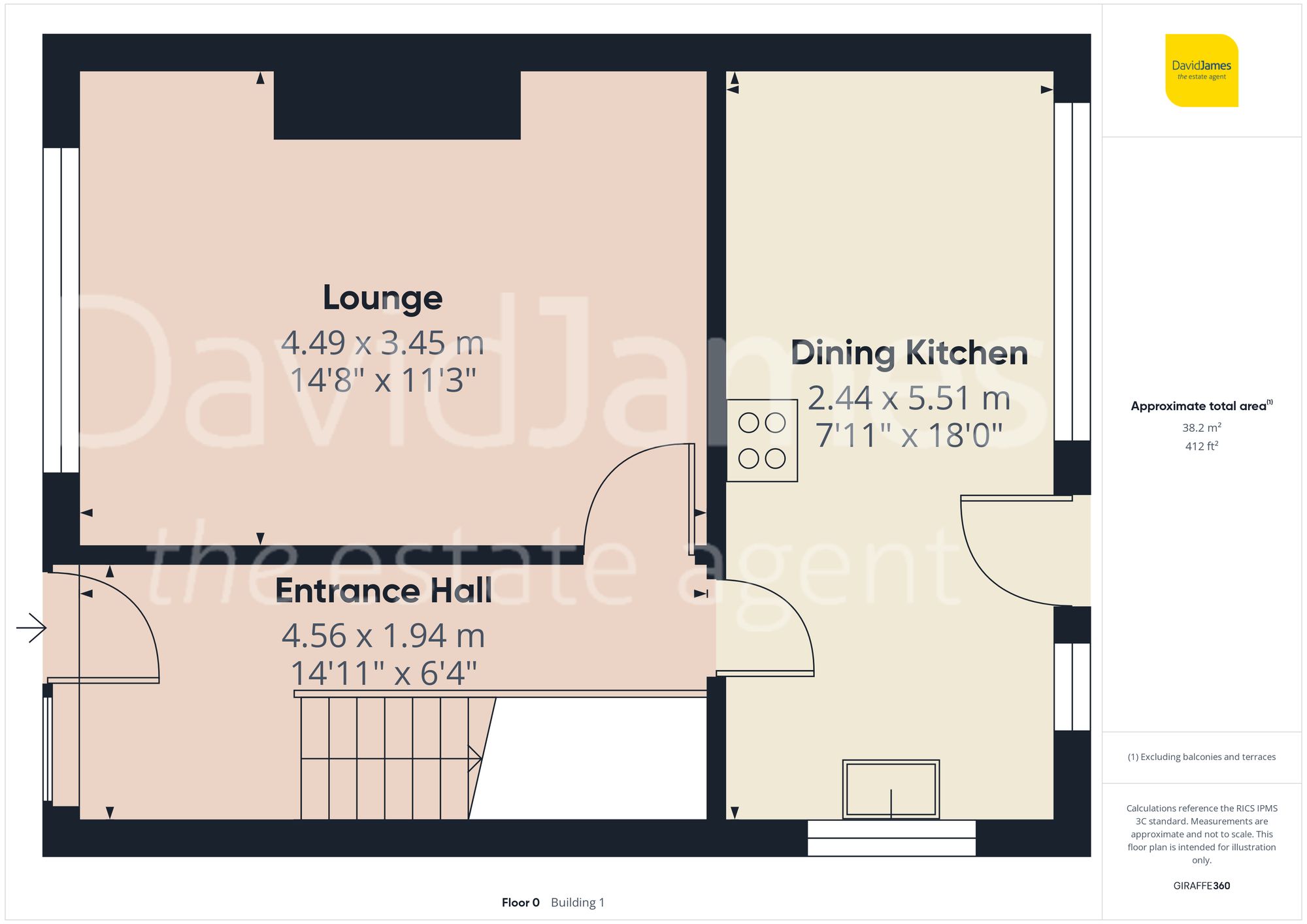 Floorplan for South View Road, Carlton, Nottingham