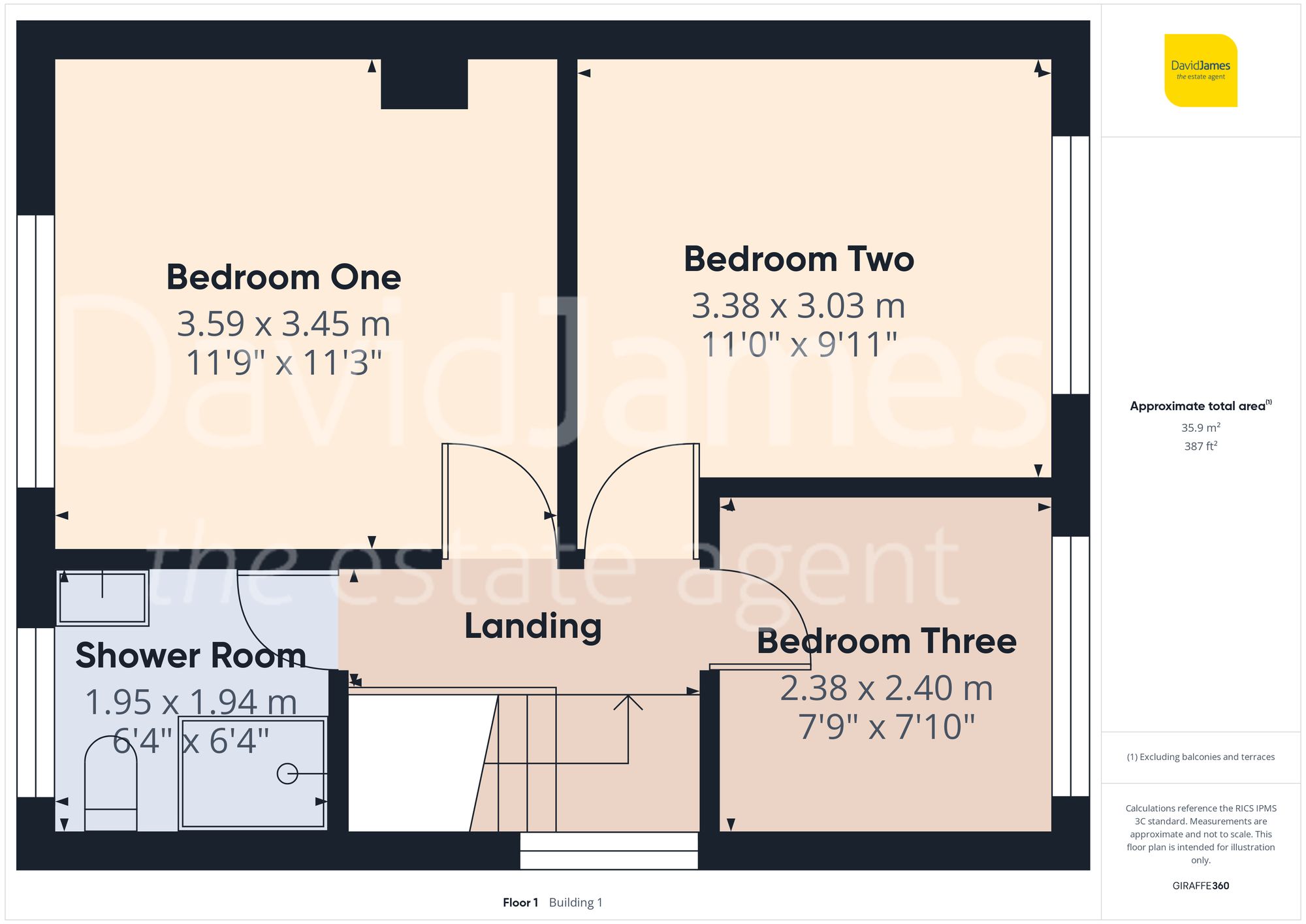 Floorplan for South View Road, Carlton, Nottingham
