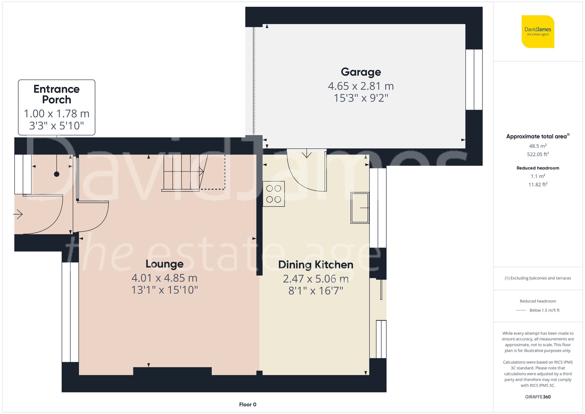 Floorplan for Freda Close, Gedling, Nottingham