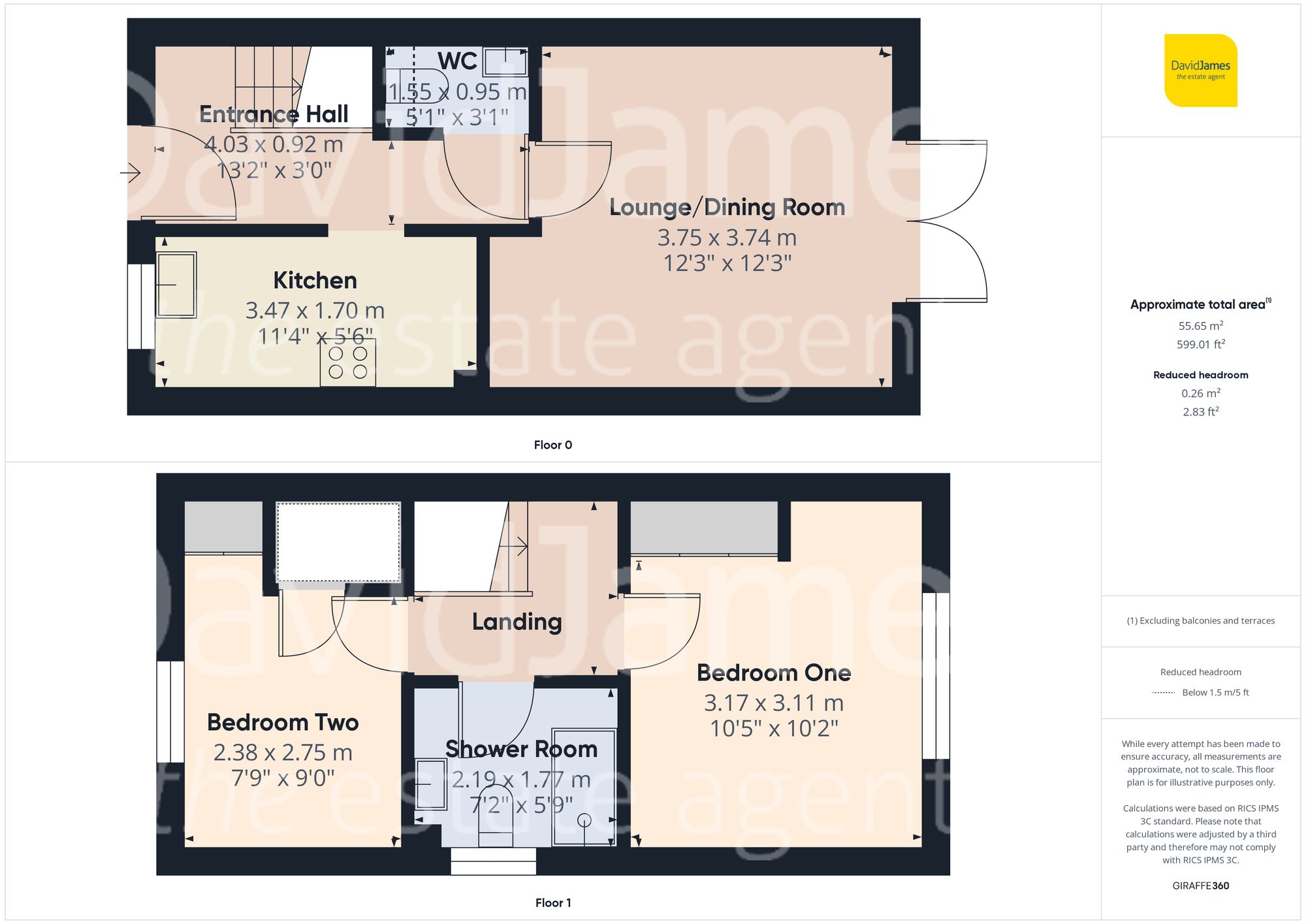 Floorplan for Huckerbys Field, Carlton, Nottingham