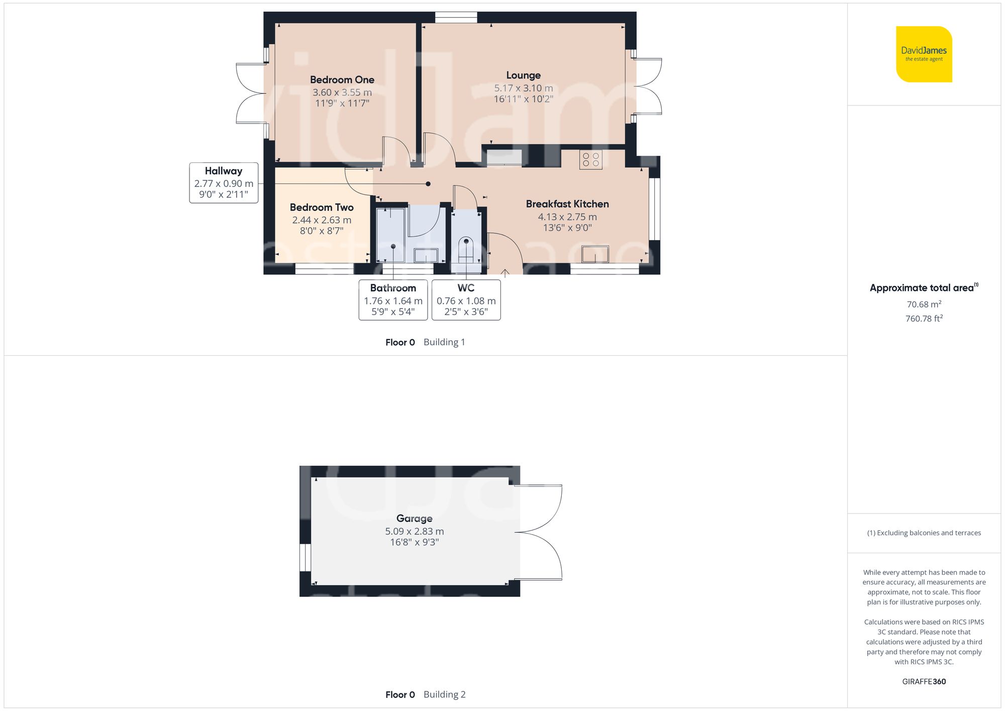 Floorplan for Belper Avenue, Carlton, Nottingham