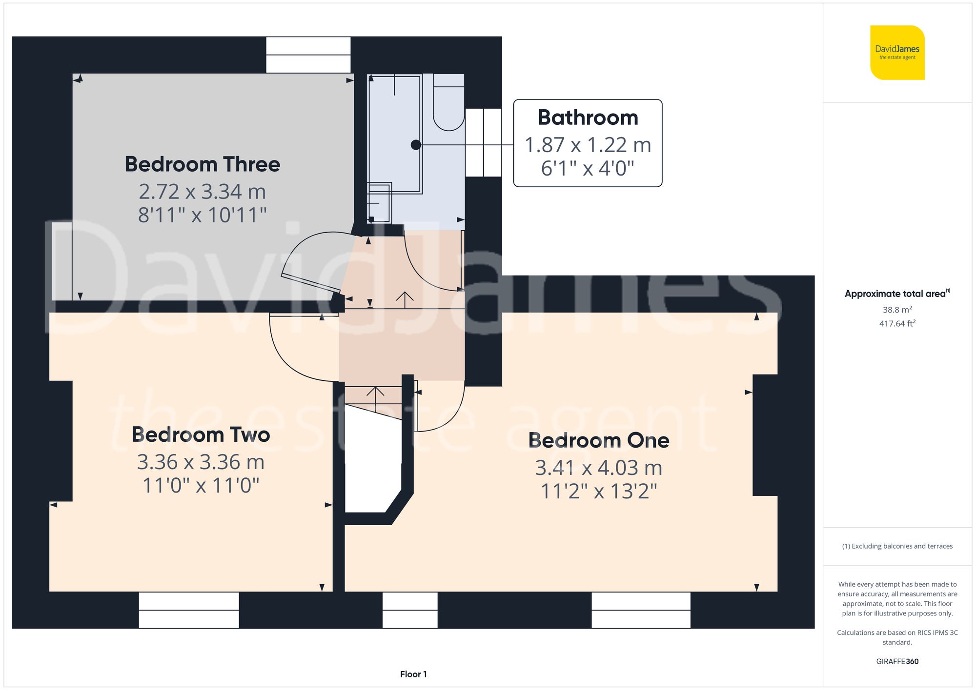 Floorplan for Abbey Grove, Nottingham