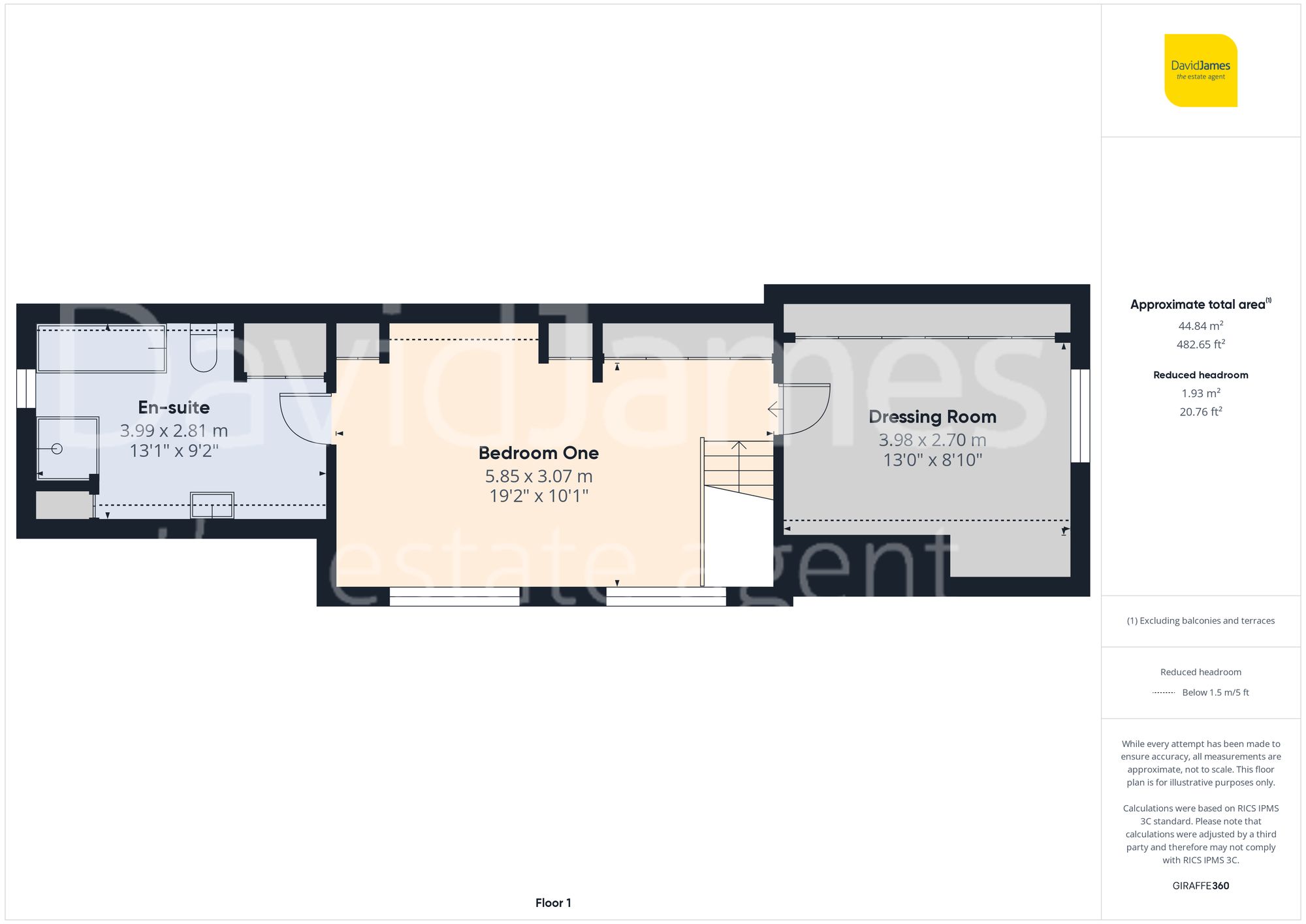 Floorplan for Kent Road, Mapperley, Nottingham