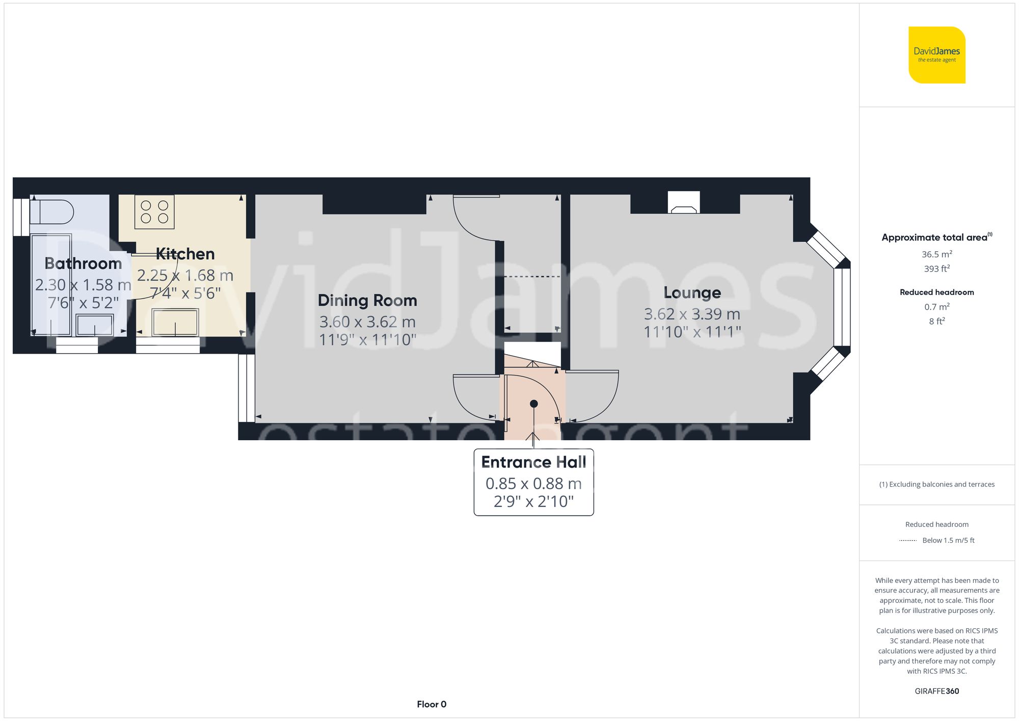 Floorplan for Agnes Villas, Nottingham, NG3