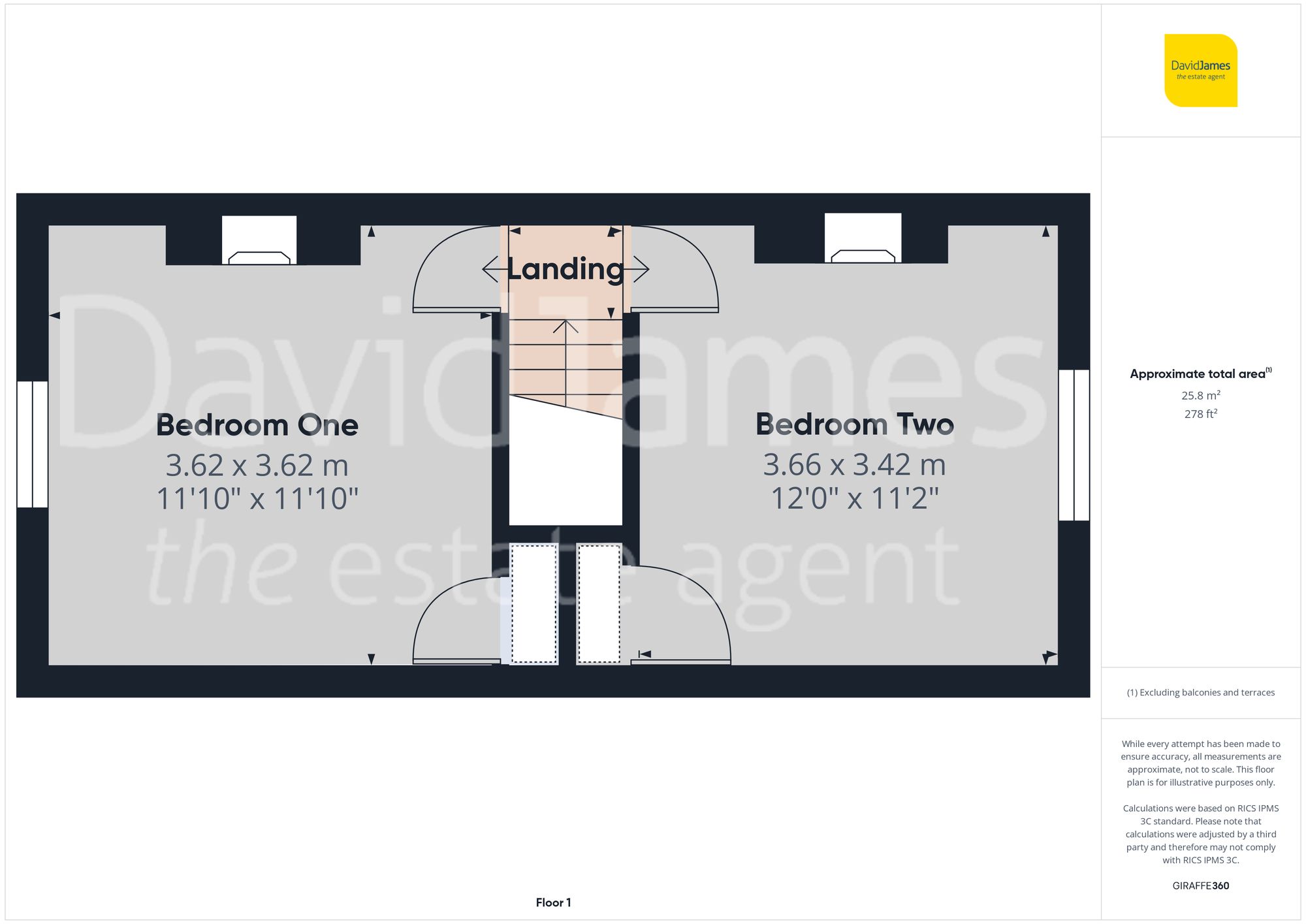 Floorplan for Agnes Villas, Nottingham, NG3