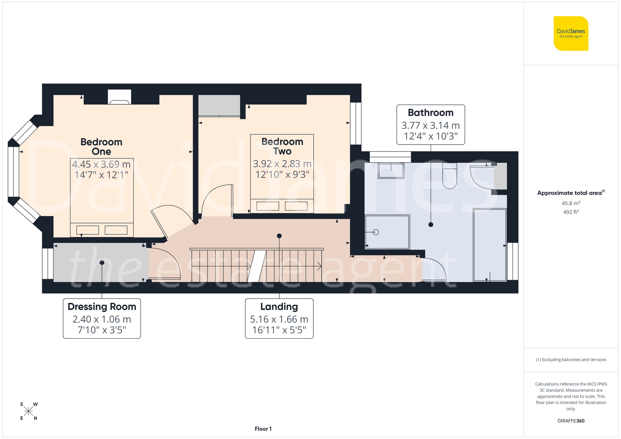 Floorplan for Hilton Road, Mapperley, Nottingham