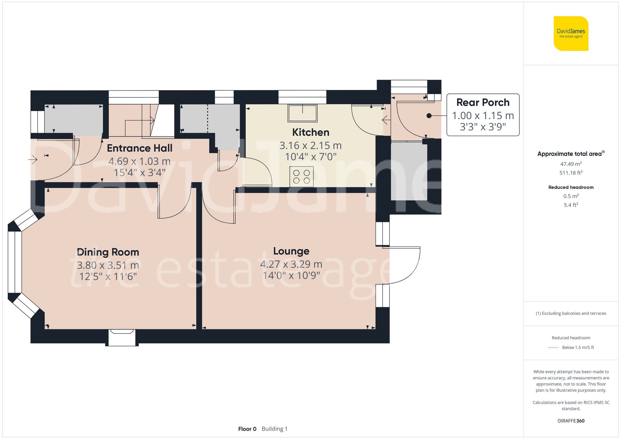 Floorplan for Barden Road, Mapperley/Woodthorpe Border, Nottingham