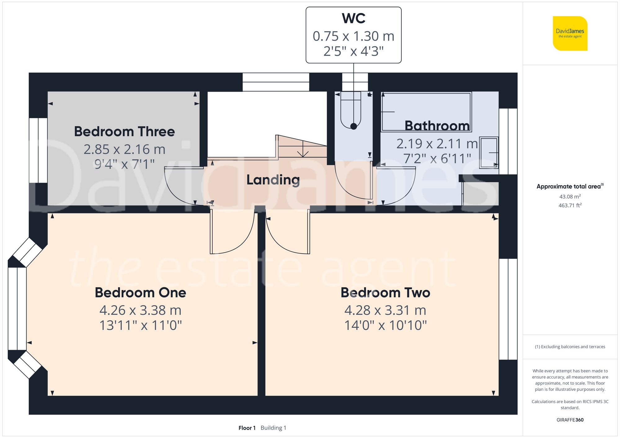 Floorplan for Barden Road, Mapperley/Woodthorpe Border, Nottingham