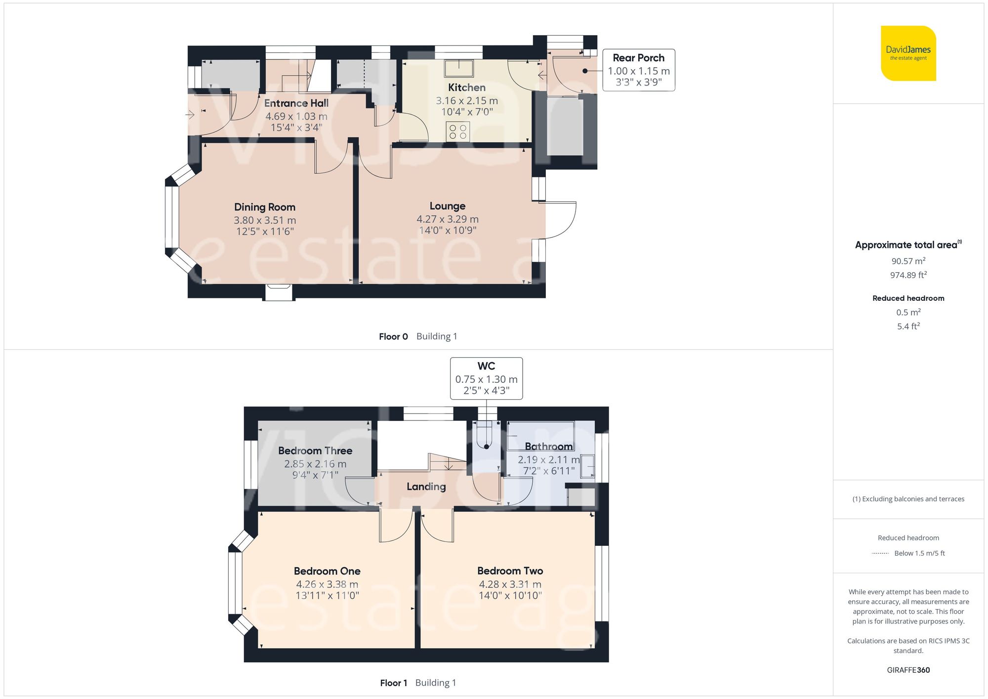 Floorplan for Barden Road, Mapperley/Woodthorpe Border, Nottingham
