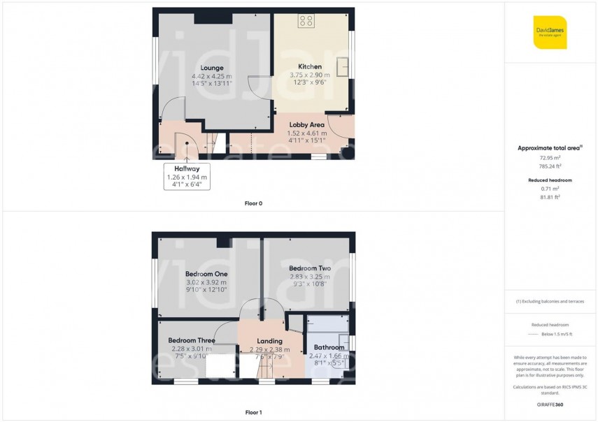 Floorplan for Beckhampton Road, Bestwood Park, Nottingham