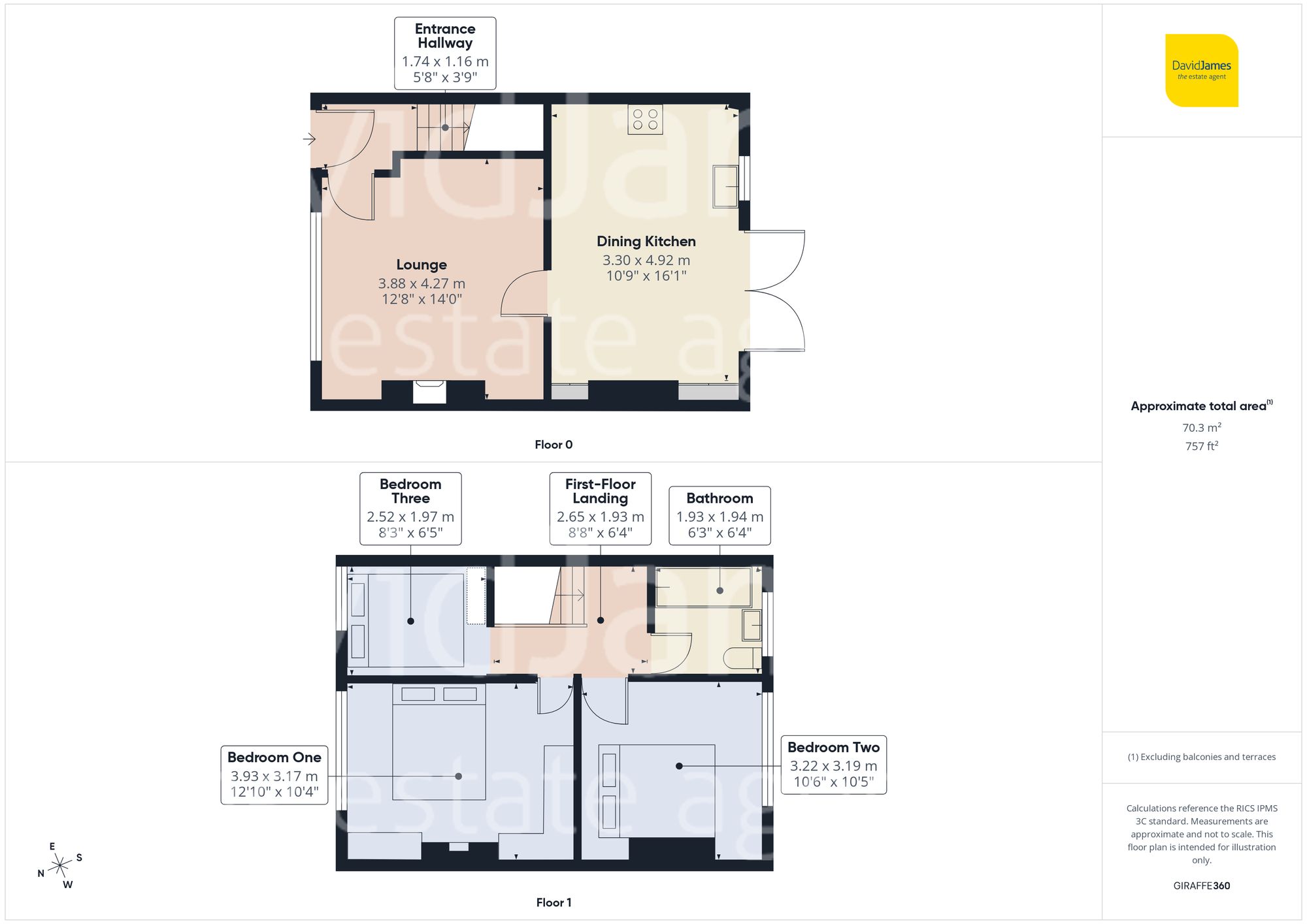 Floorplan for Westdale Lane, Carlton, Nottingham