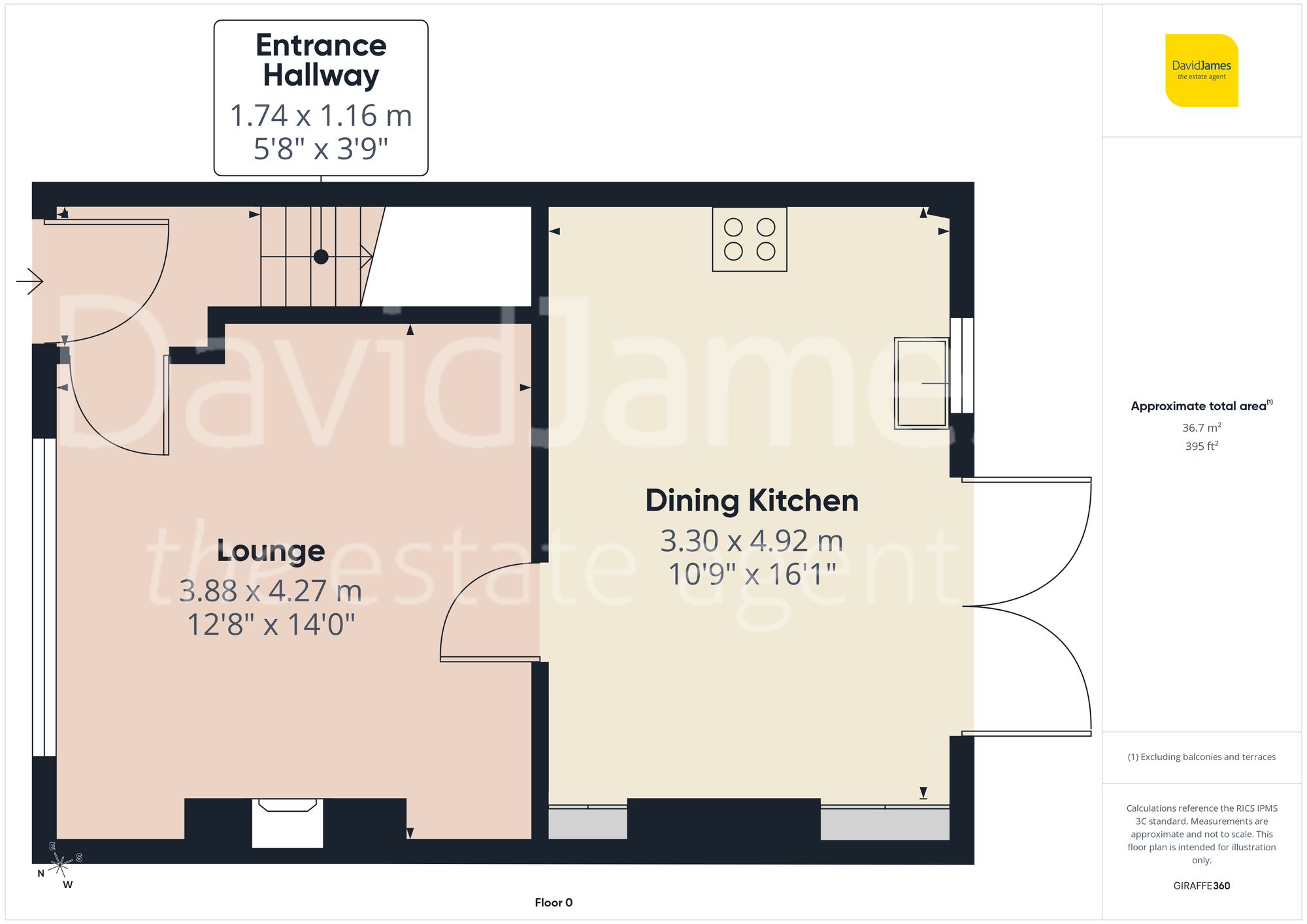 Floorplan for Westdale Lane, Carlton, Nottingham