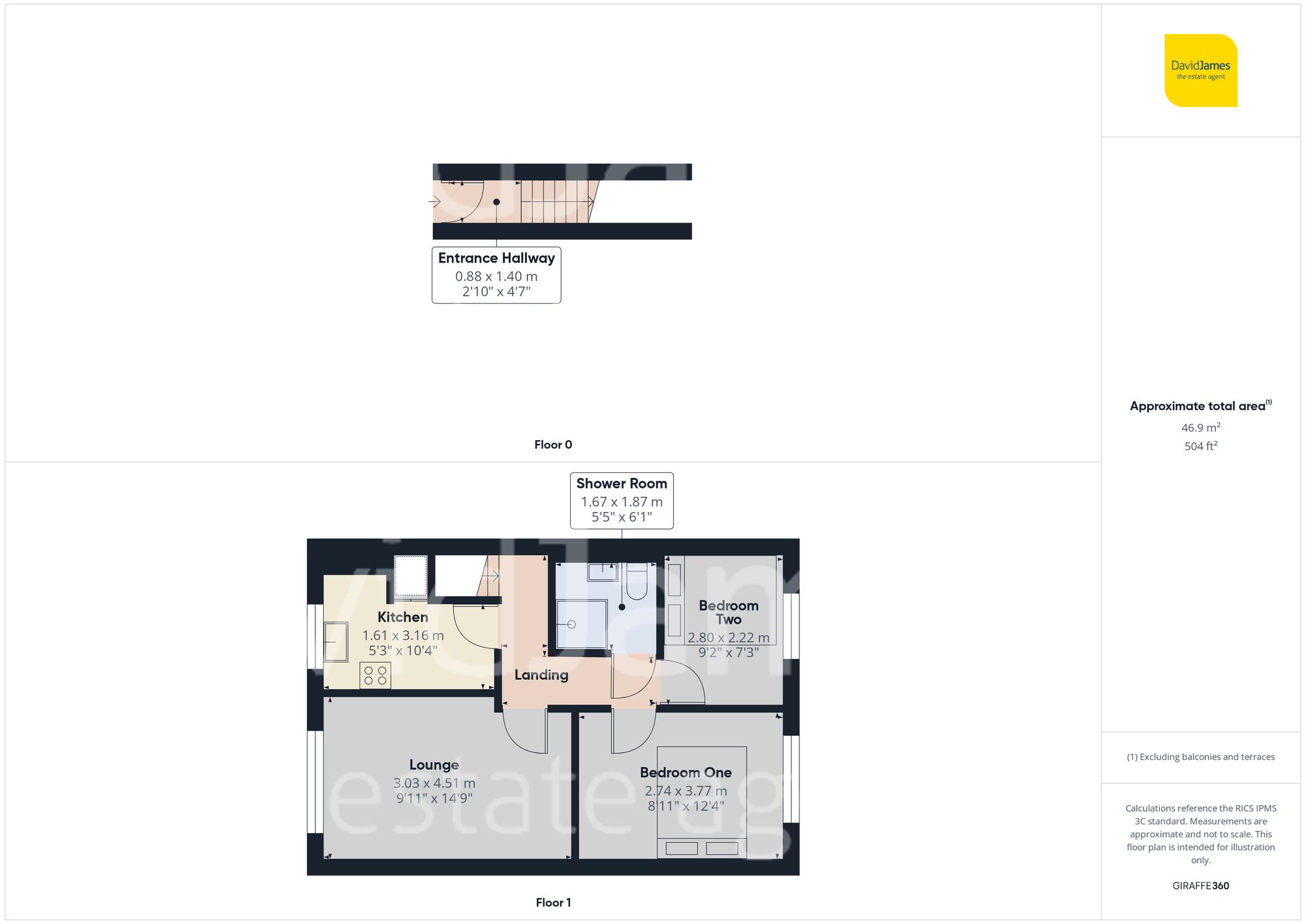 Floorplan for Manor Green Walk, Carlton, Nottingham