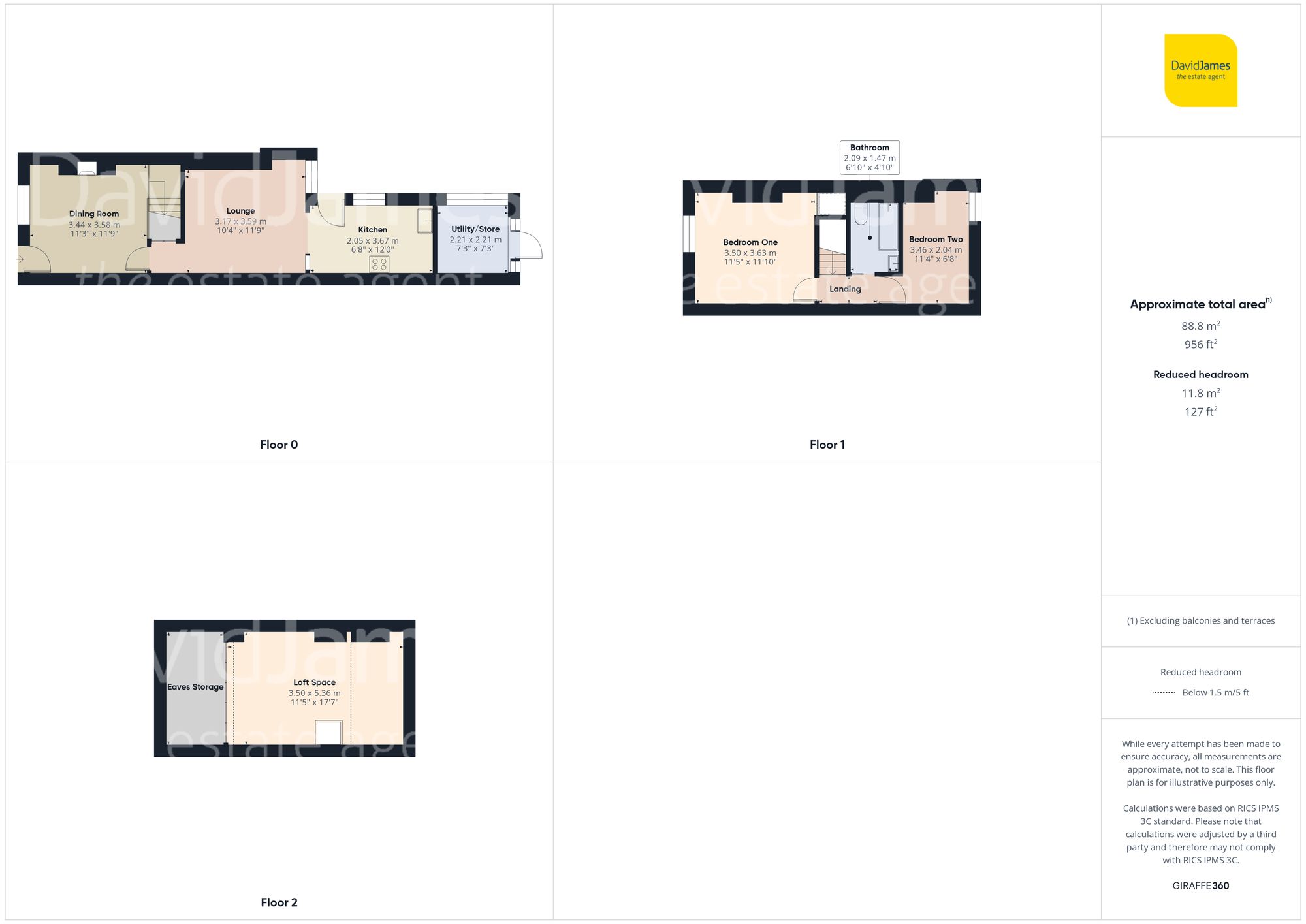 Floorplan for Staples Street, Mapperley, Nottingham