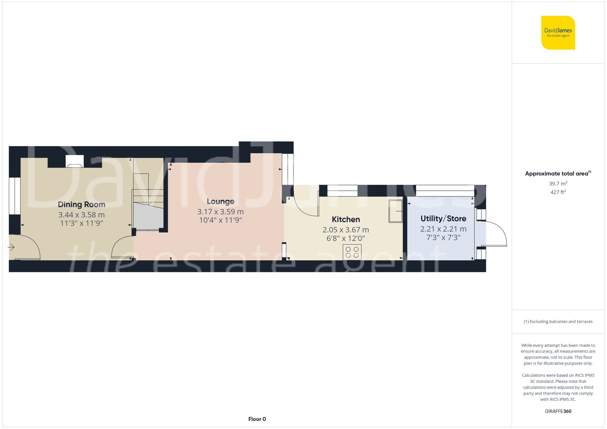 Floorplan for Staples Street, Mapperley, Nottingham