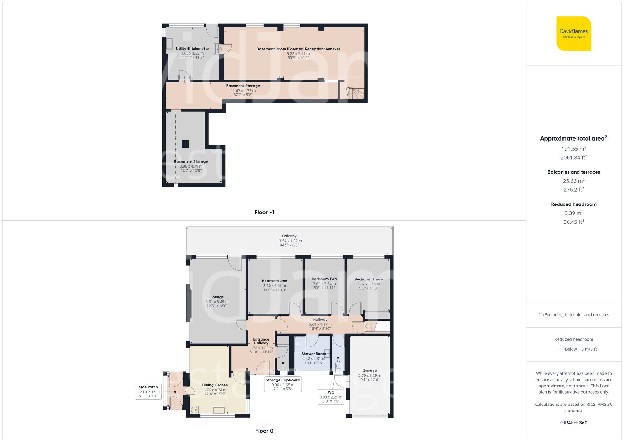 Floorplan for Middle Avenue, Carlton, Nottingham