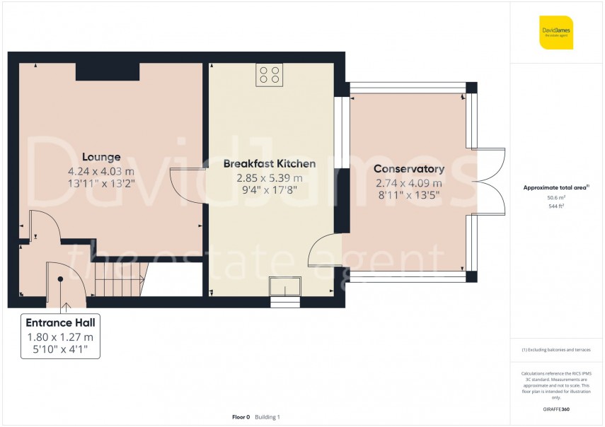 Floorplan for Kelling Close, Nottingham, NG5