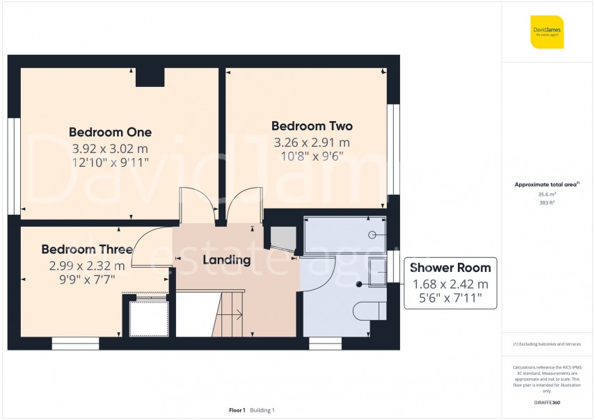 Floorplan for Kelling Close, Nottingham, NG5