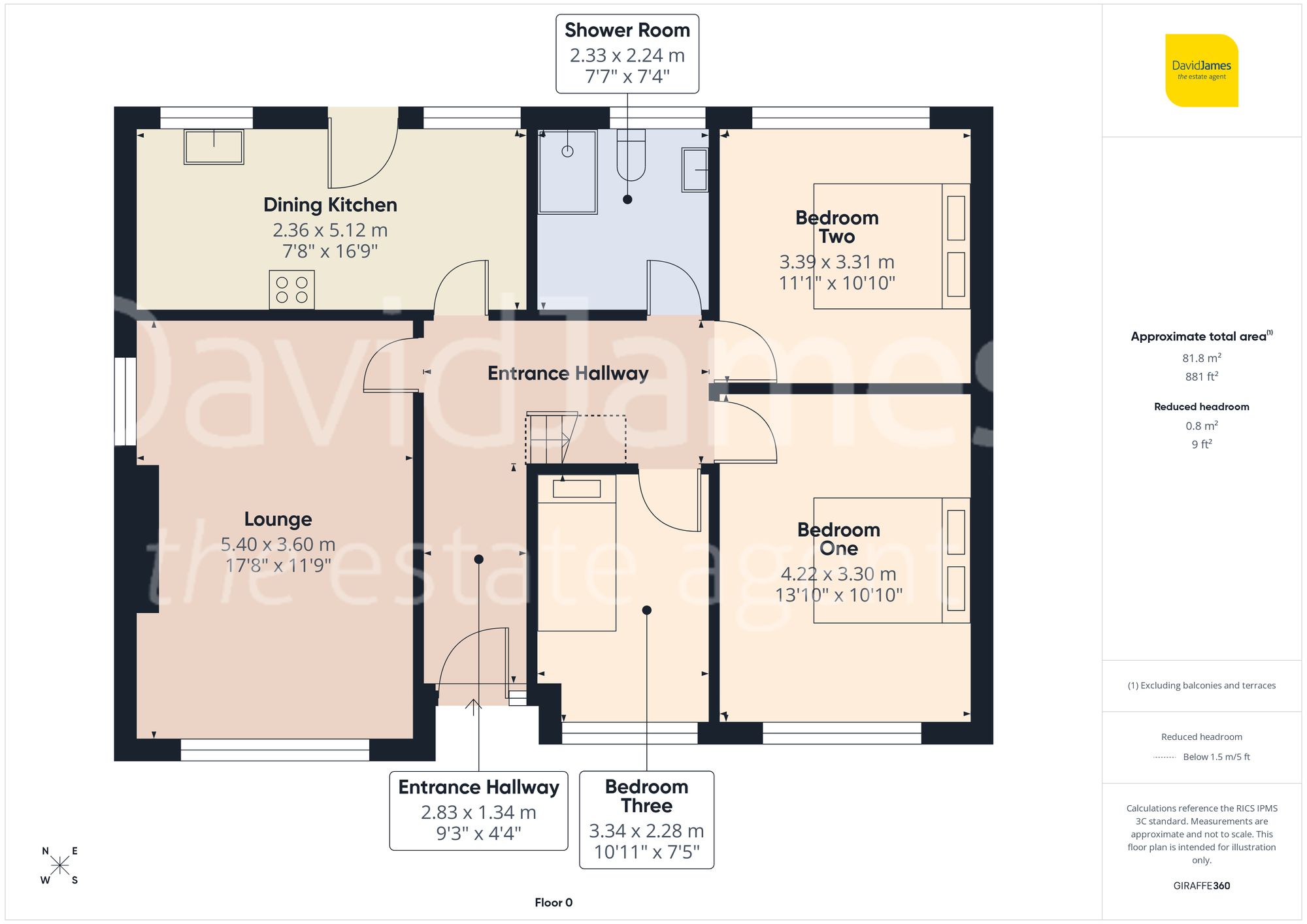 Floorplan for Catterley Hill Road, Nottingham