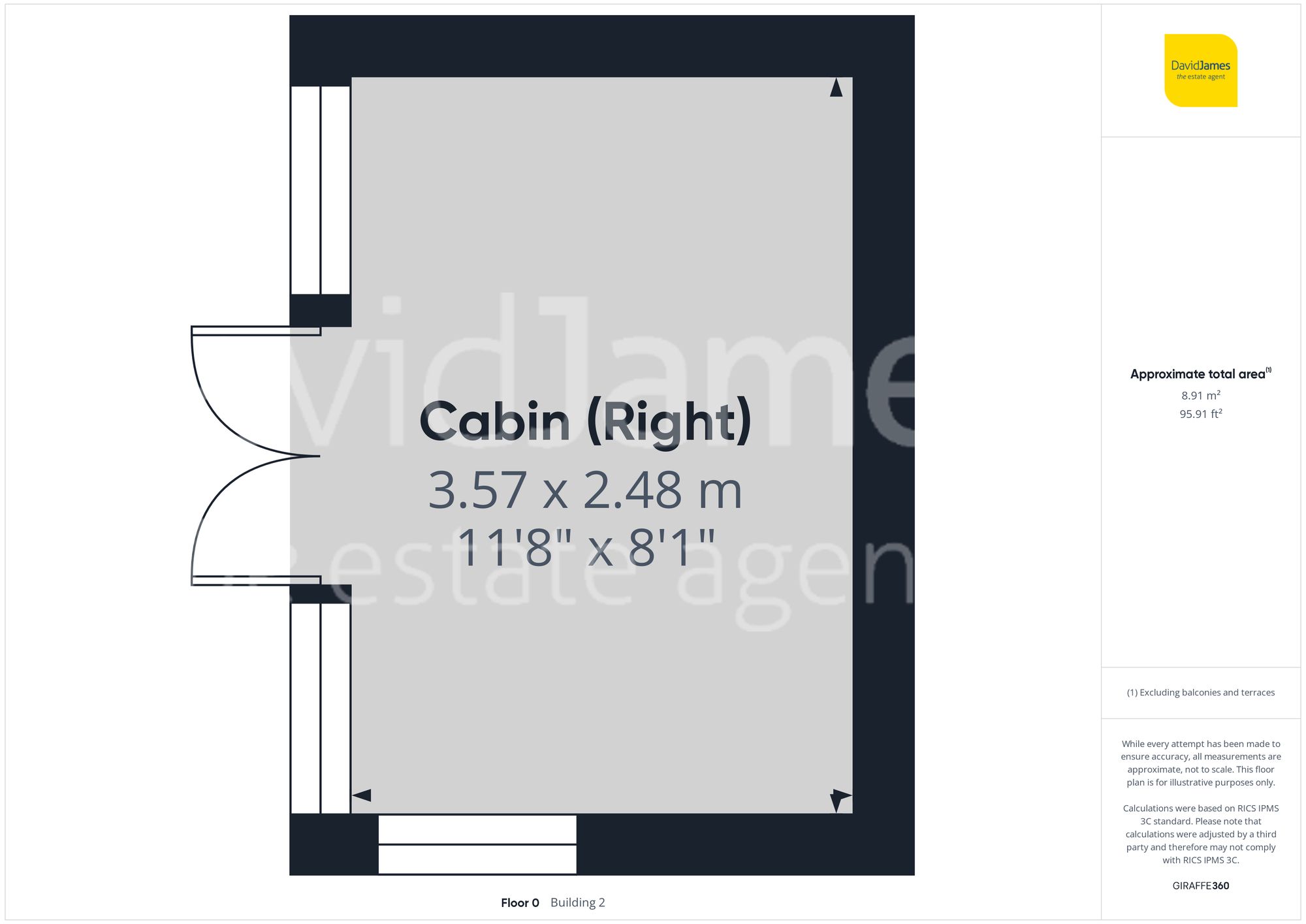Floorplan for Thorneywood Rise, Nottingham
