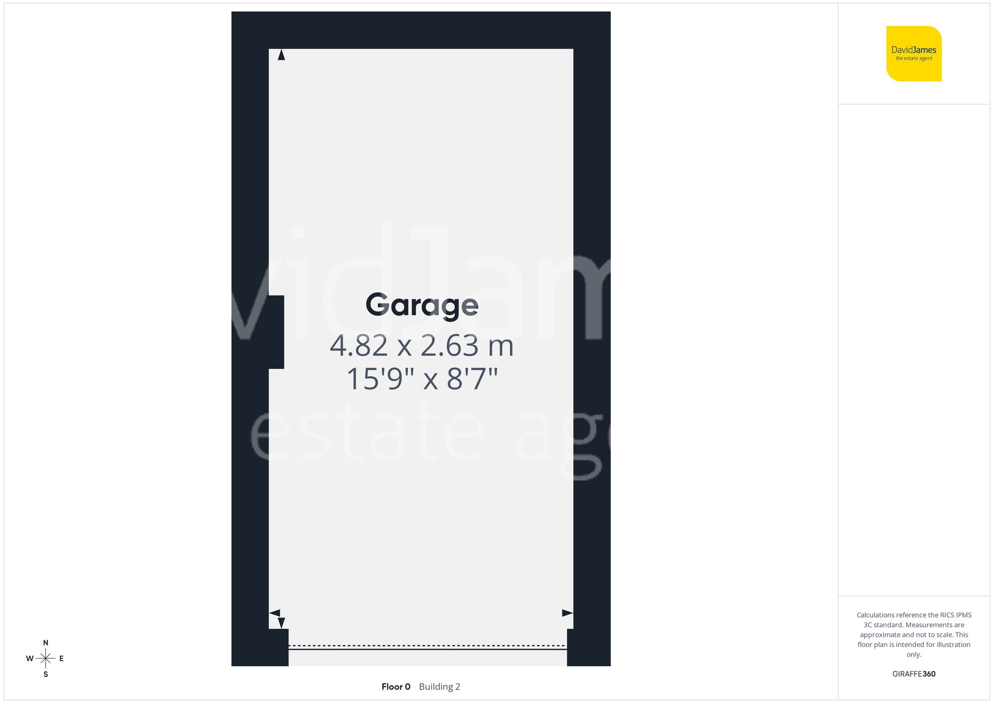 Floorplan for Grafton Avenue, Woodthorpe, Nottingham