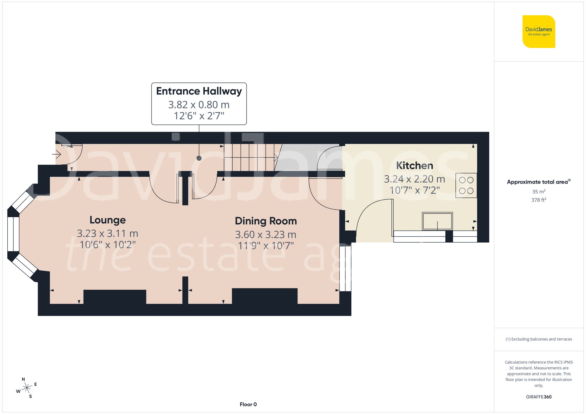 Floorplan for Lees Hill Street, Sneinton, Nottingham