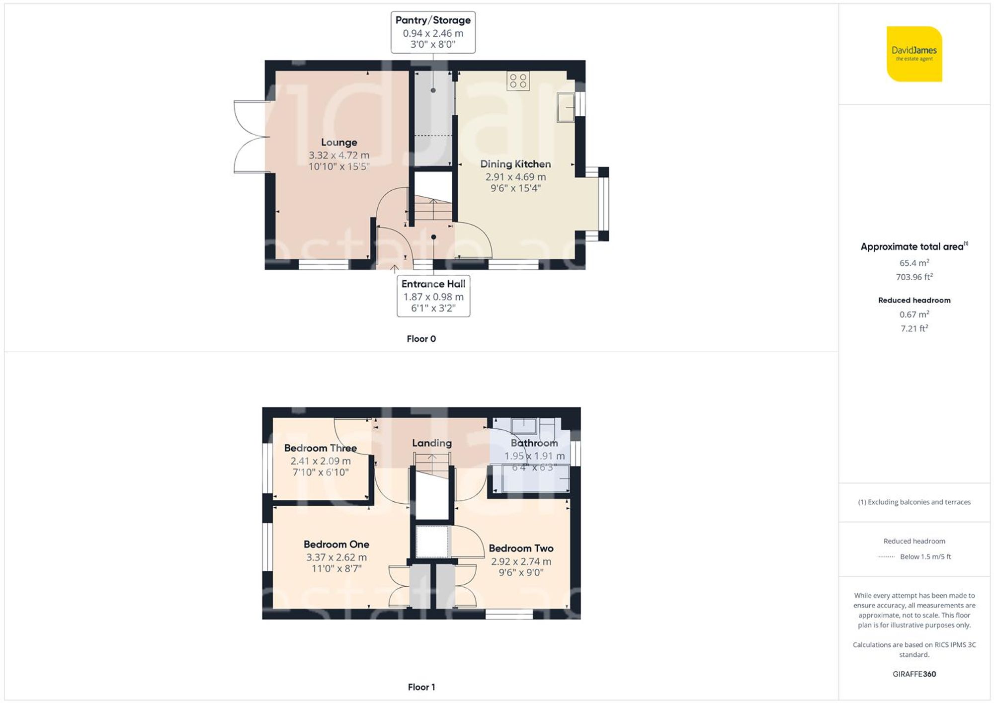 Floorplan for Drummond Avenue, Netherfield, Nottingham