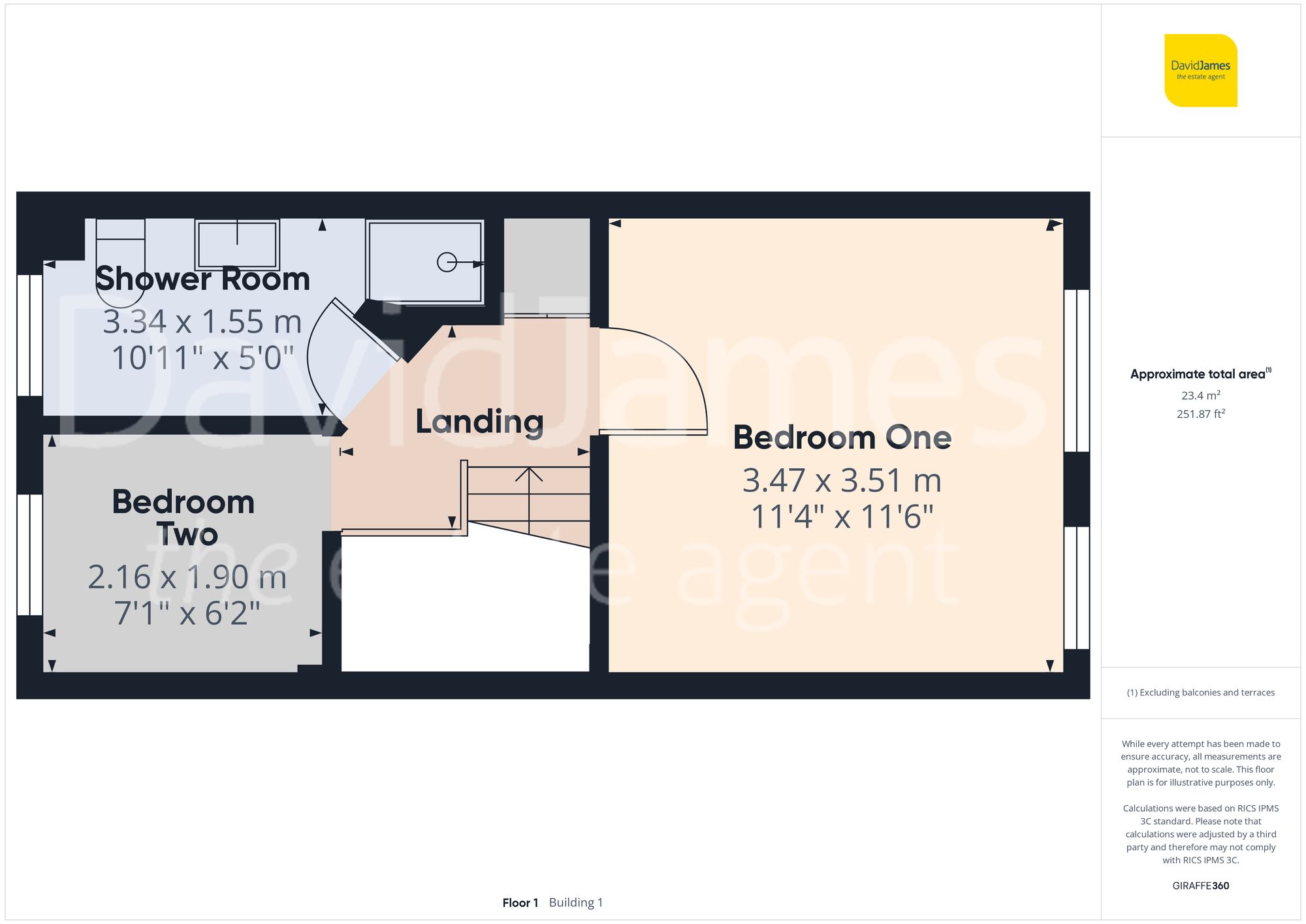 Floorplan for Okehampton Crescent, Mapperley, Nottingham