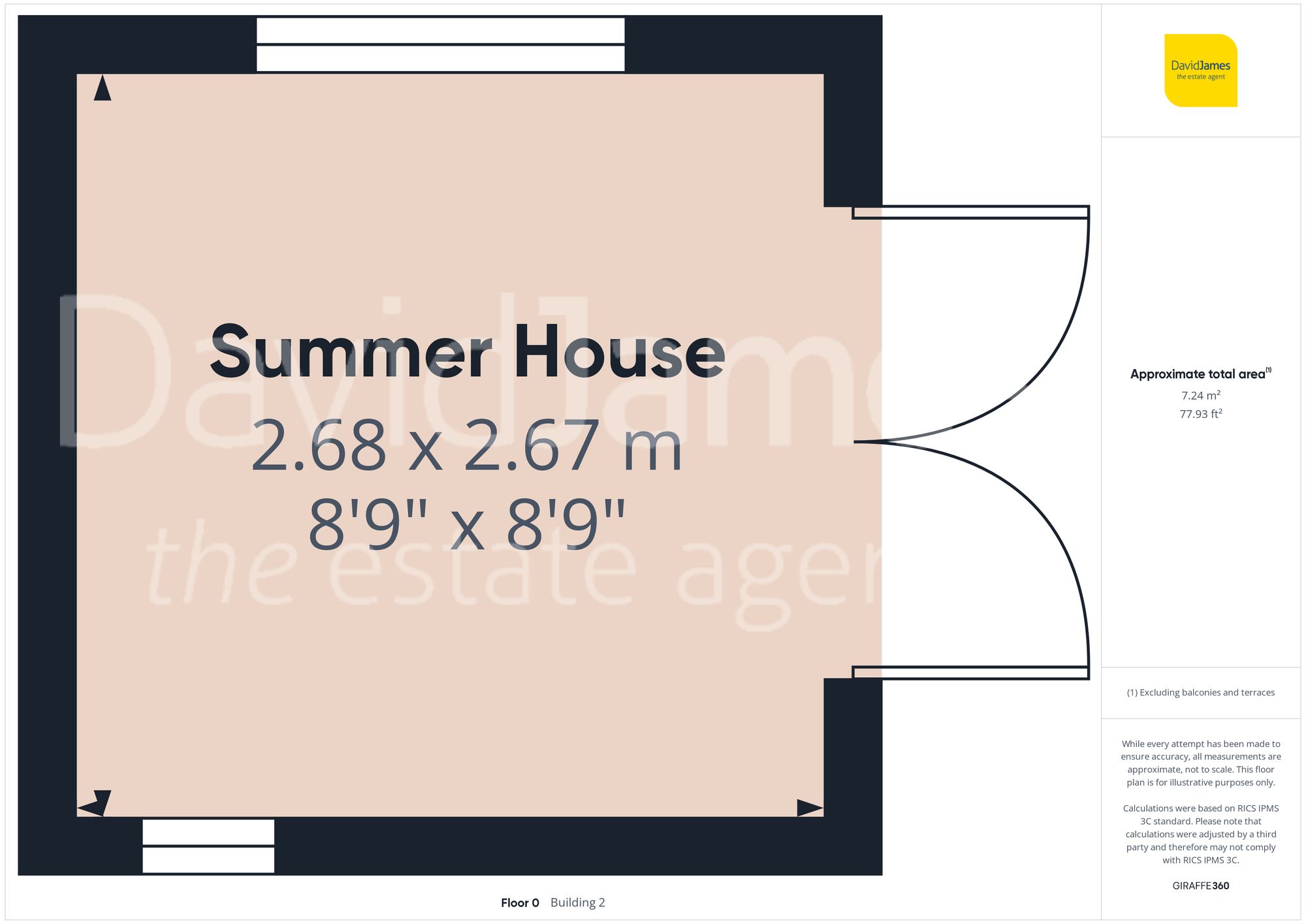 Floorplan for Okehampton Crescent, Mapperley, Nottingham