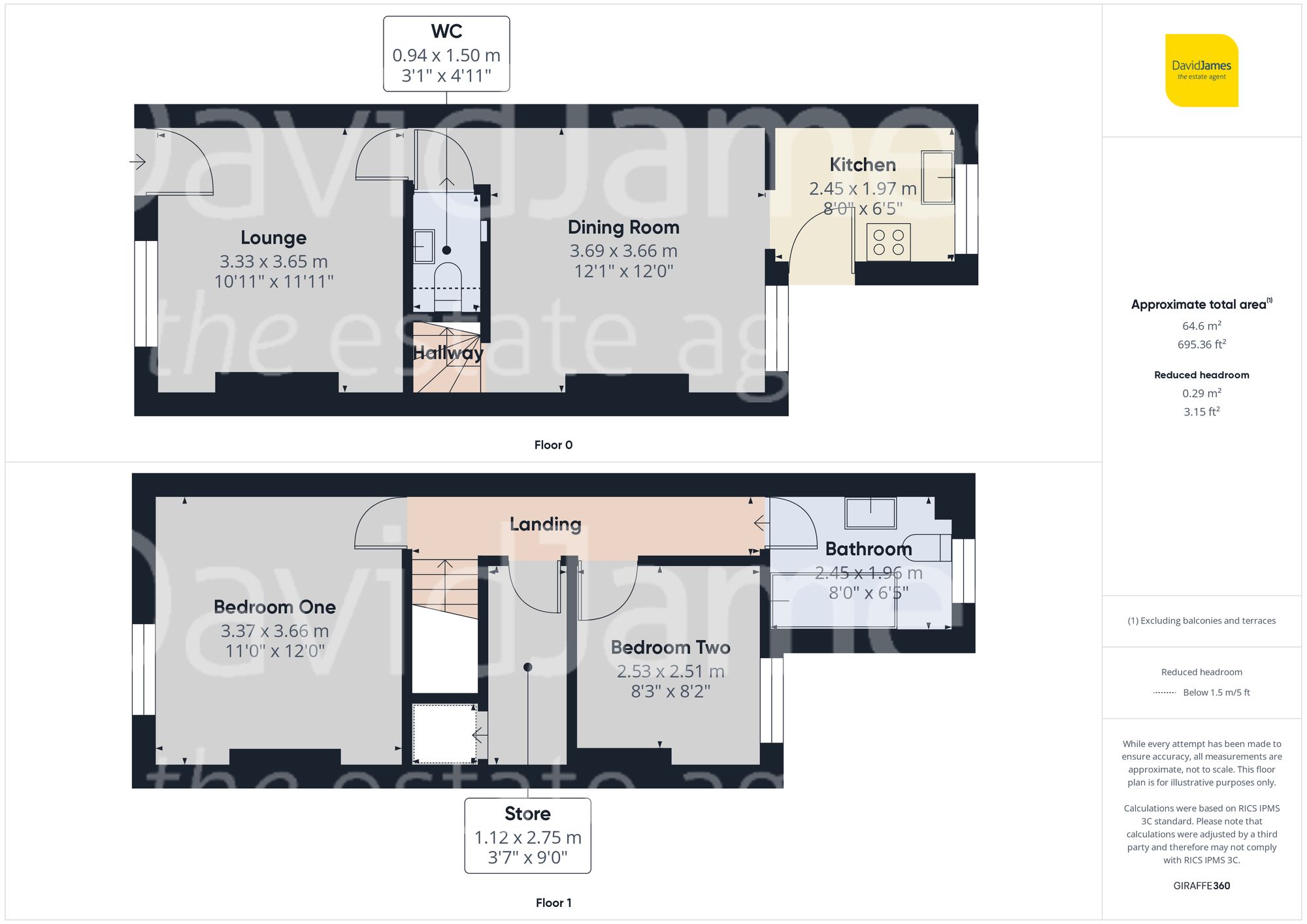 Floorplan for Burford Street, Arnold, Nottingham
