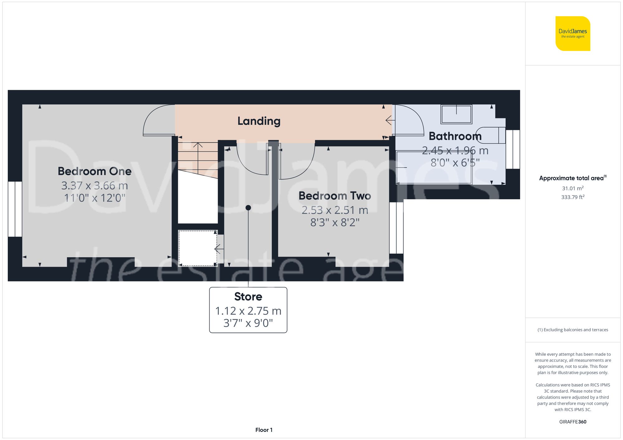 Floorplan for Burford Street, Arnold, Nottingham