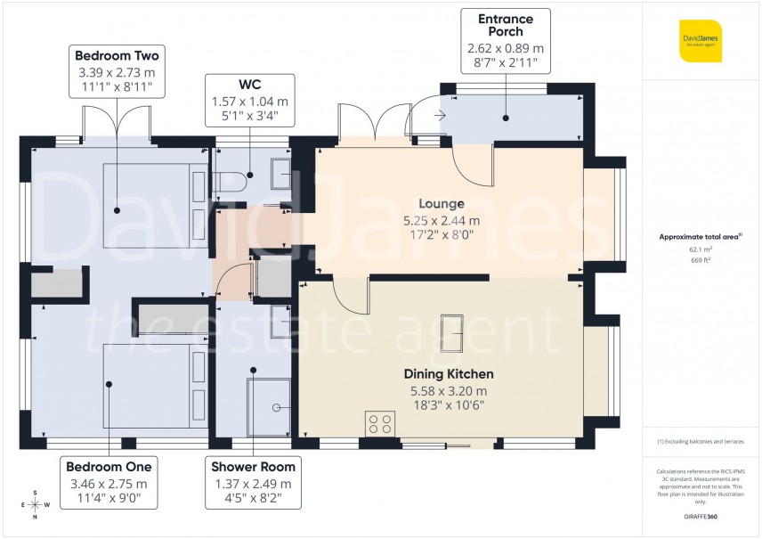 Floorplan for Knightwood Drive, Killarney Park, Nottingham