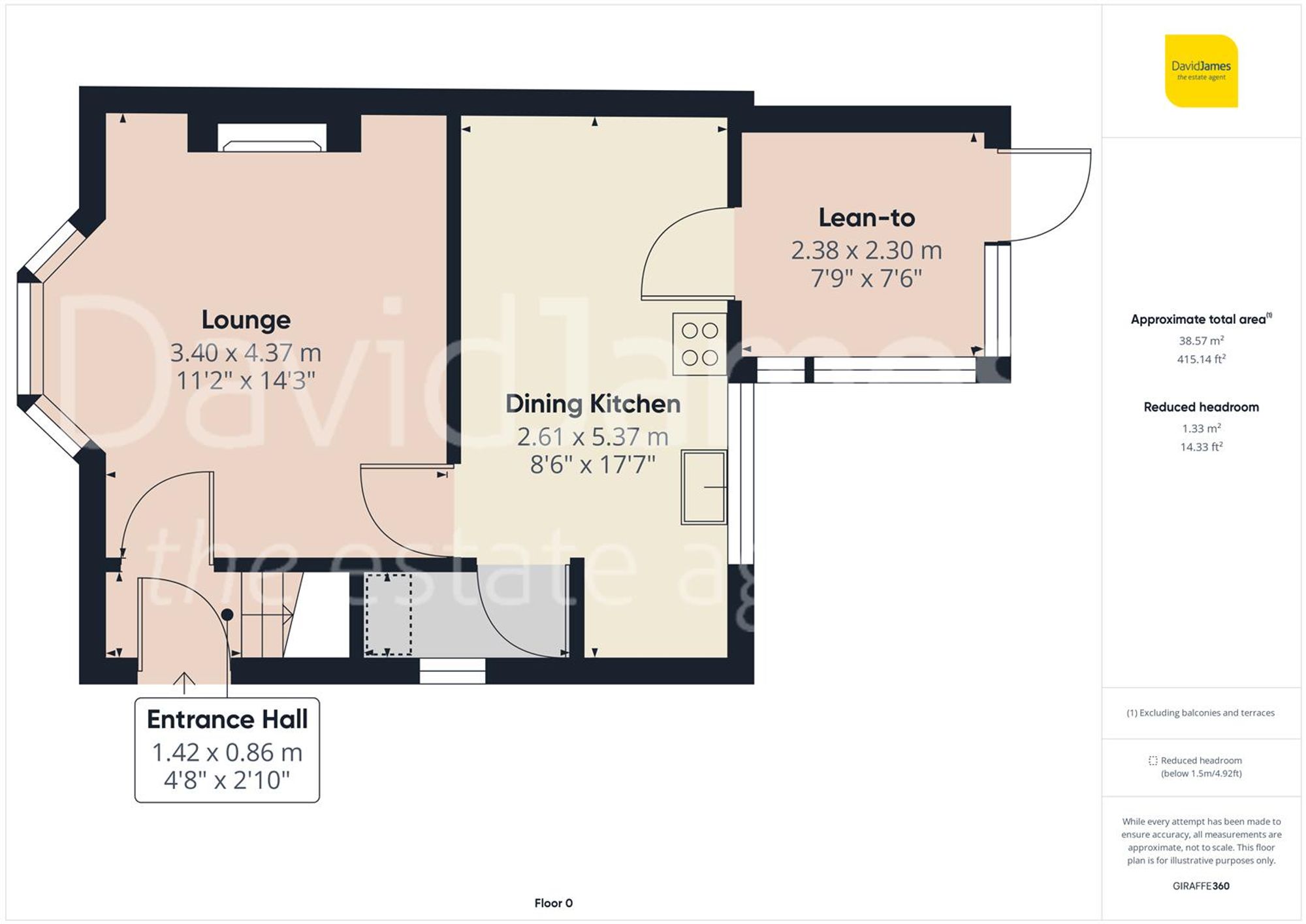 Floorplan for The Wells Road, Nottingham