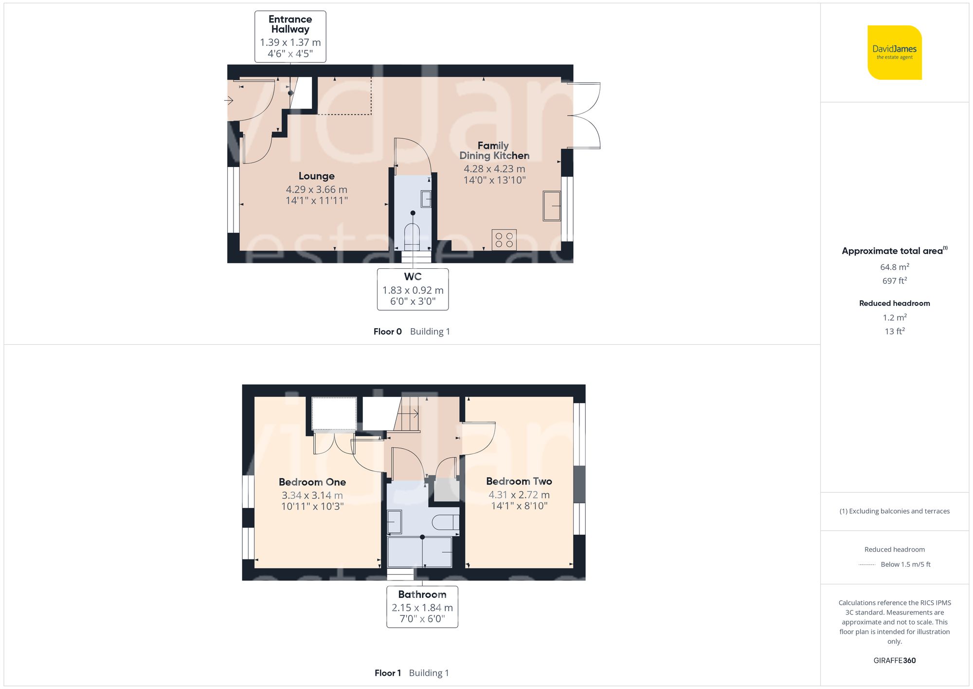 Floorplan for Albert Road, Alexandra Park, Nottingham